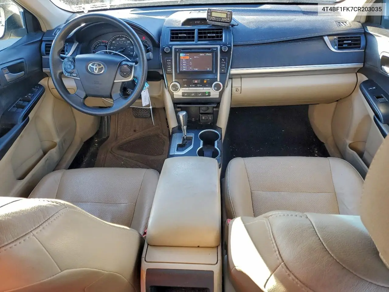 4T4BF1FK7CR203035 2012 Toyota Camry Base