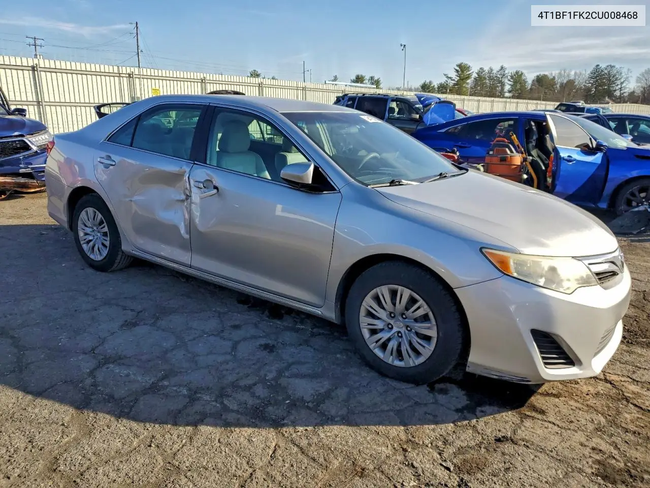 4T1BF1FK2CU008468 2012 Toyota Camry Base