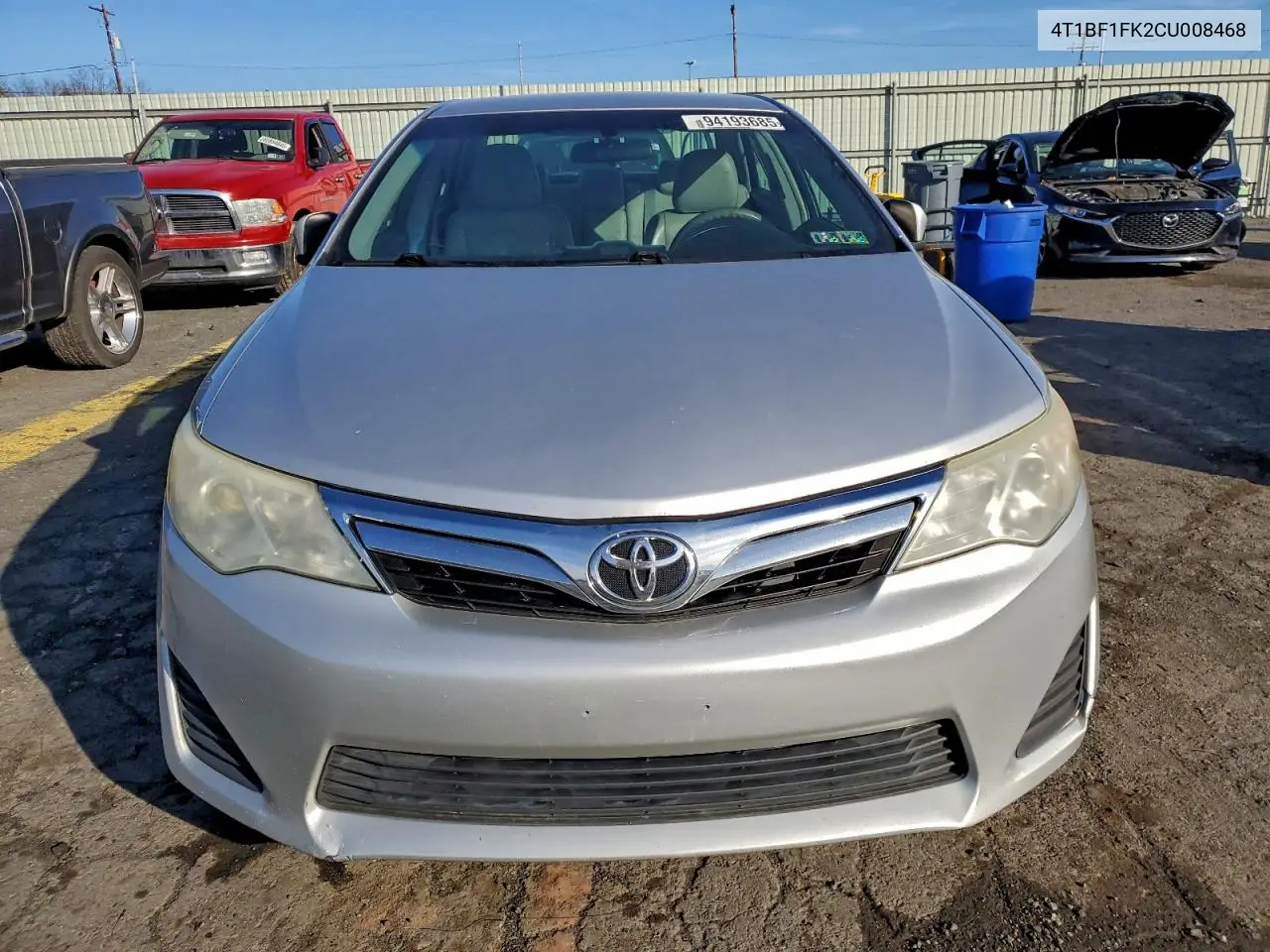 4T1BF1FK2CU008468 2012 Toyota Camry Base