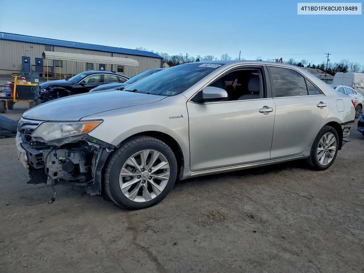 4T1BD1FK8CU018489 2012 Toyota Camry Hybrid