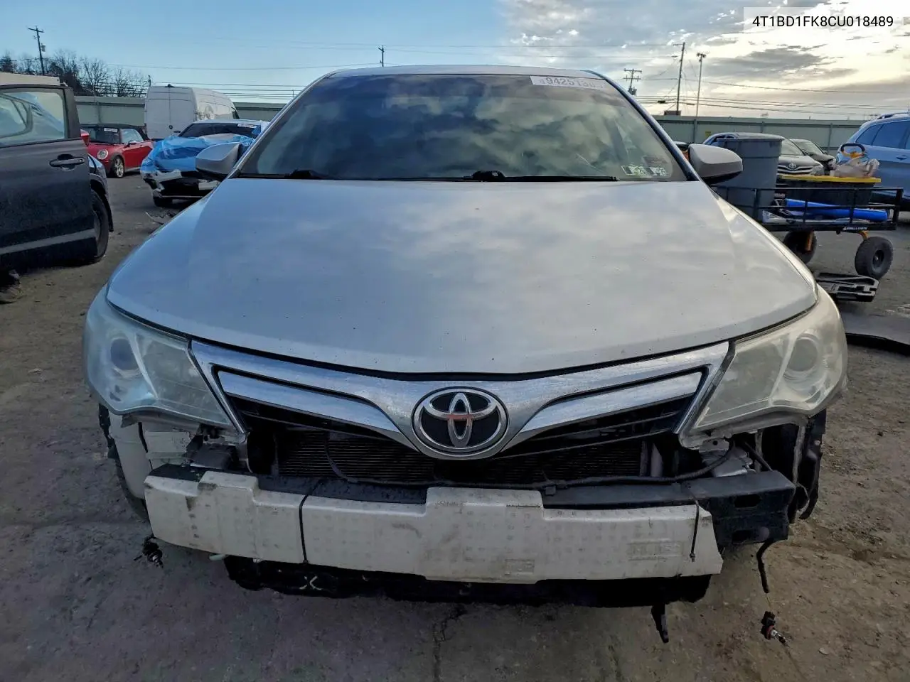 4T1BD1FK8CU018489 2012 Toyota Camry Hybrid