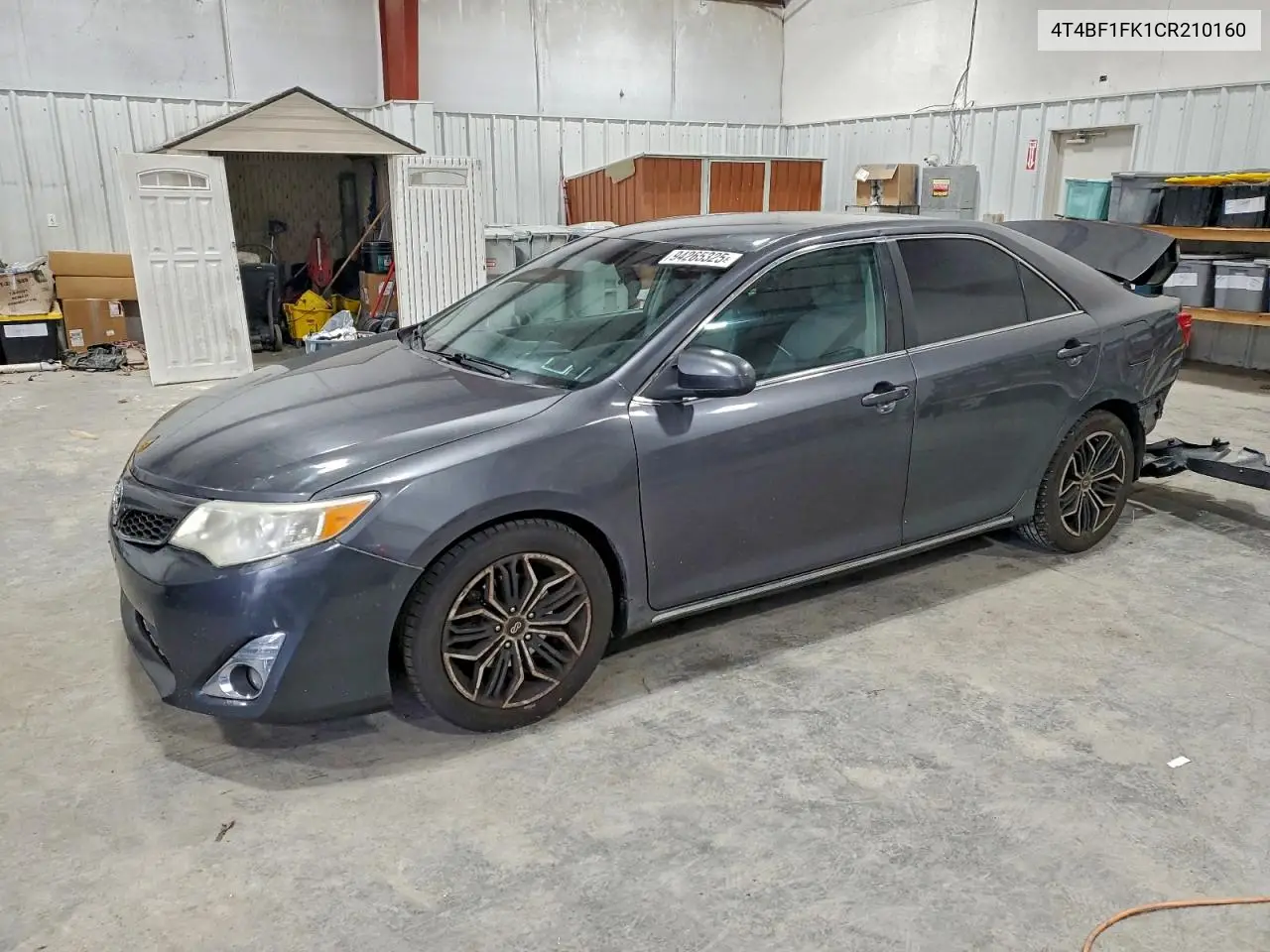 4T4BF1FK1CR210160 2012 Toyota Camry Base