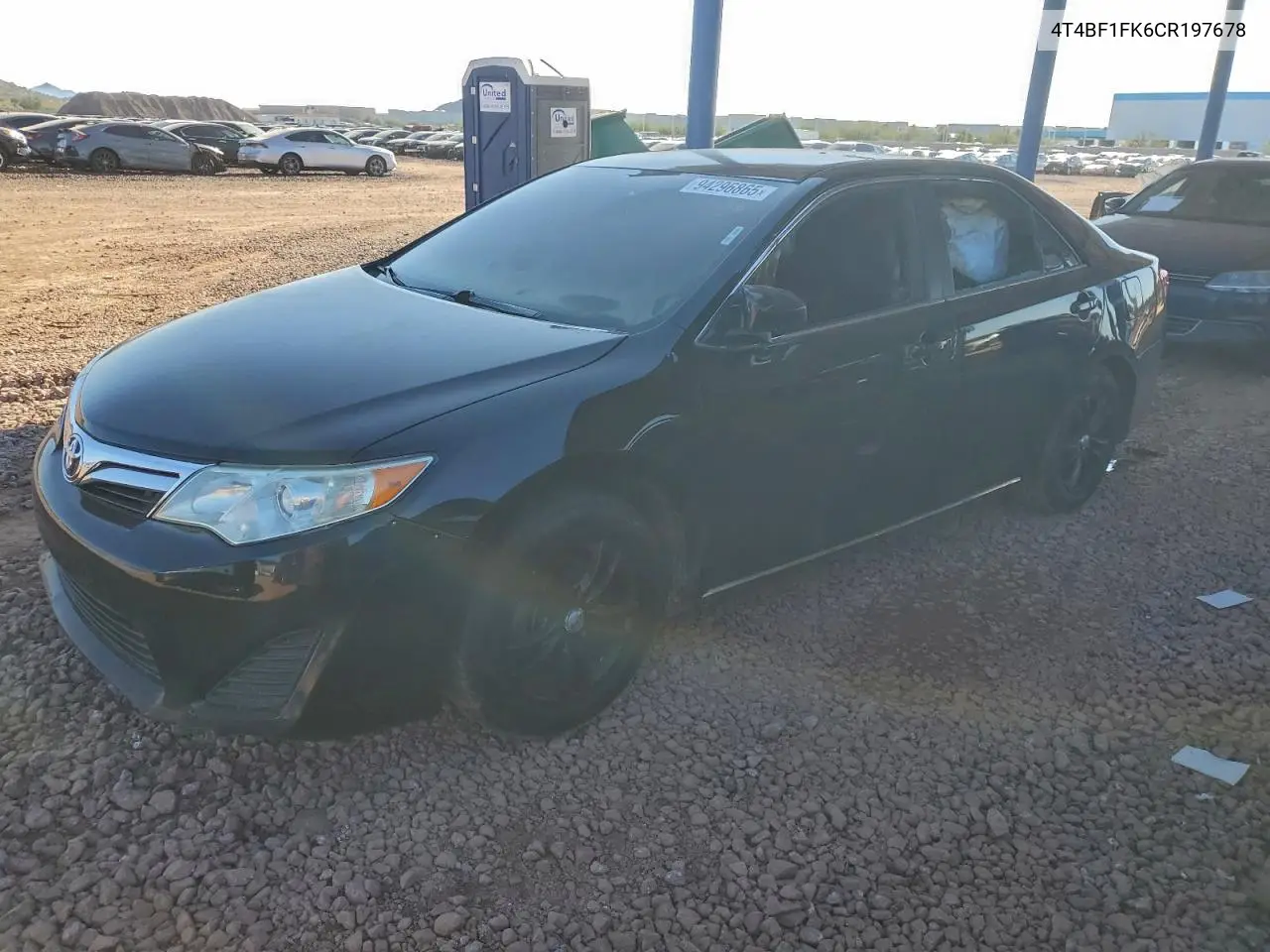 4T4BF1FK6CR197678 2012 Toyota Camry Base