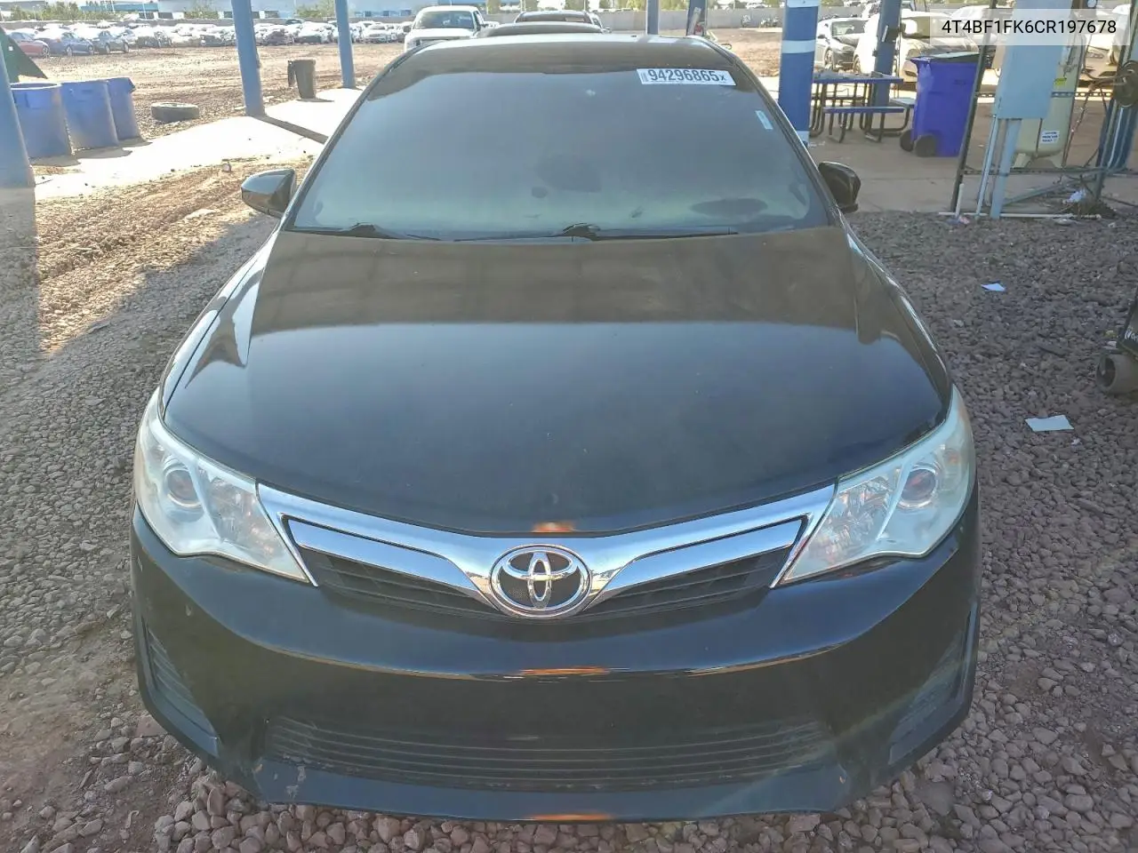 4T4BF1FK6CR197678 2012 Toyota Camry Base