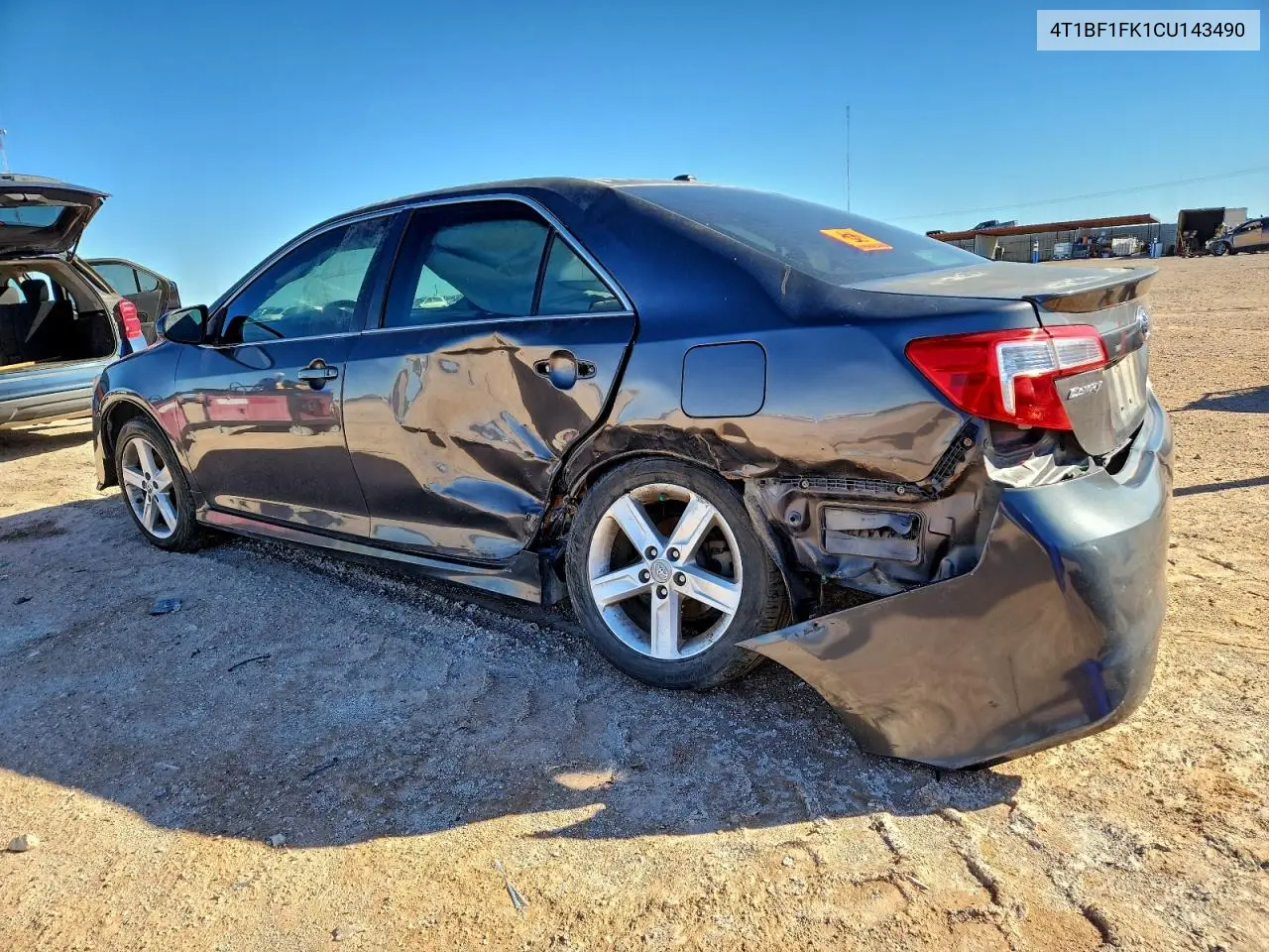 4T1BF1FK1CU143490 2012 Toyota Camry Base