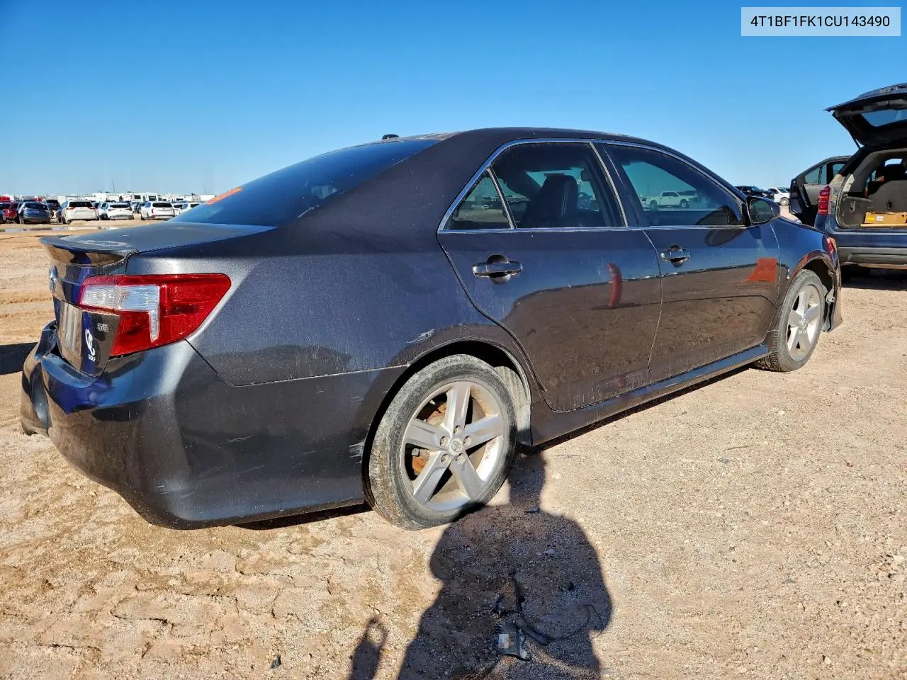 4T1BF1FK1CU143490 2012 Toyota Camry Base