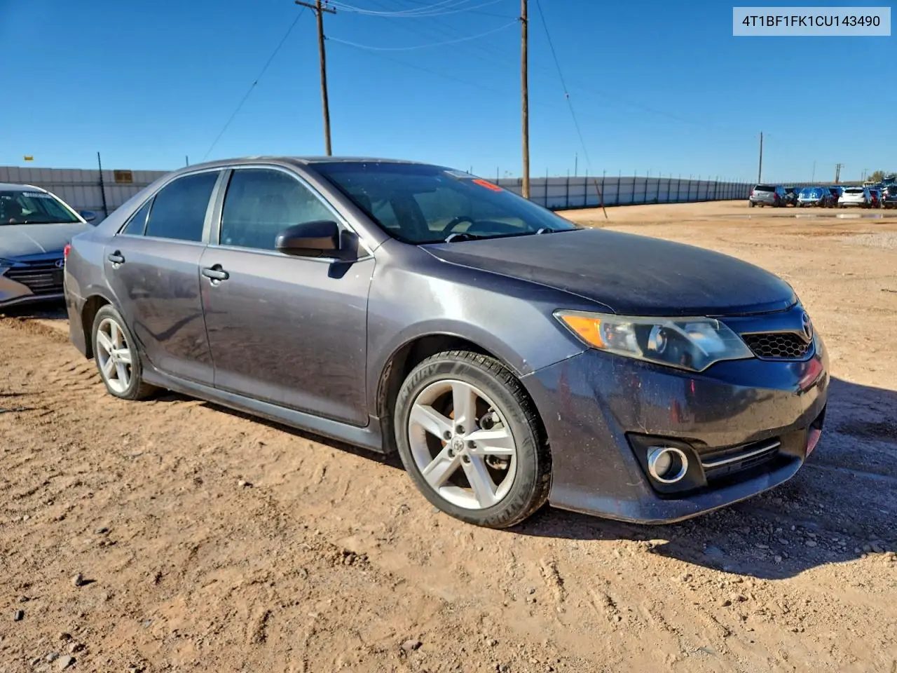 4T1BF1FK1CU143490 2012 Toyota Camry Base