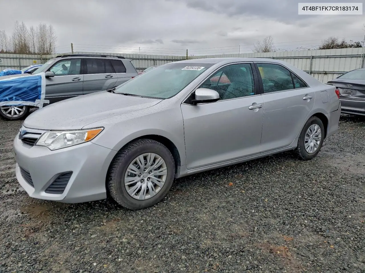 4T4BF1FK7CR183174 2012 Toyota Camry Base