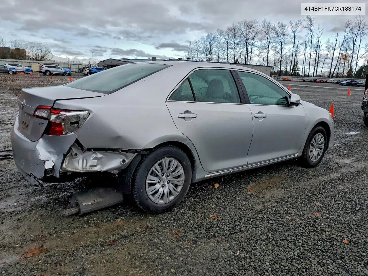 4T4BF1FK7CR183174 2012 Toyota Camry Base