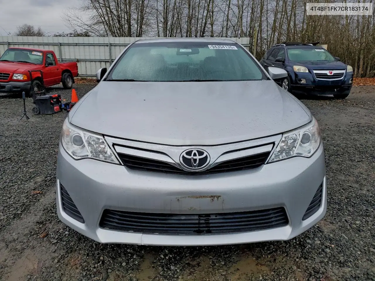 4T4BF1FK7CR183174 2012 Toyota Camry Base