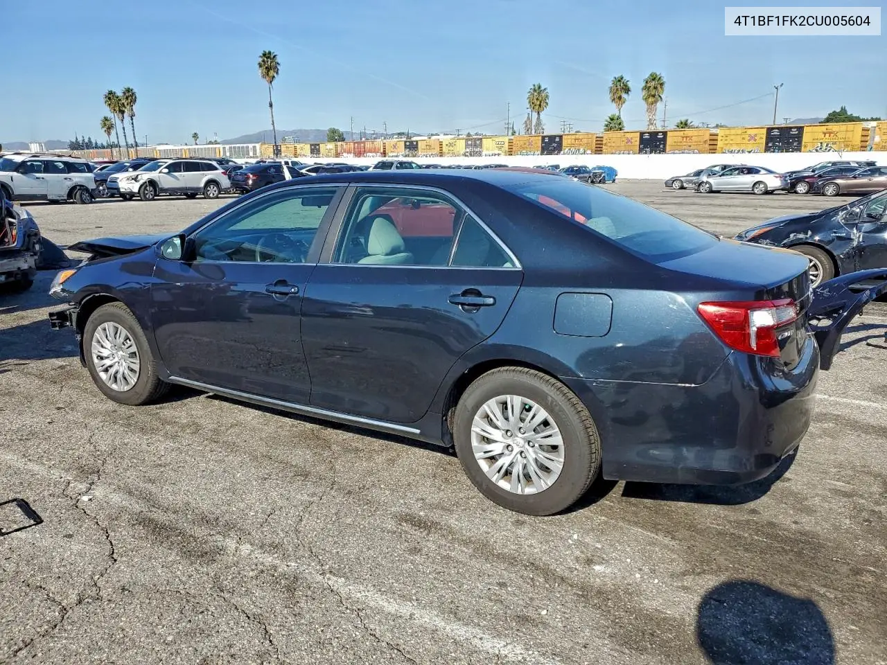4T1BF1FK2CU005604 2012 Toyota Camry Base