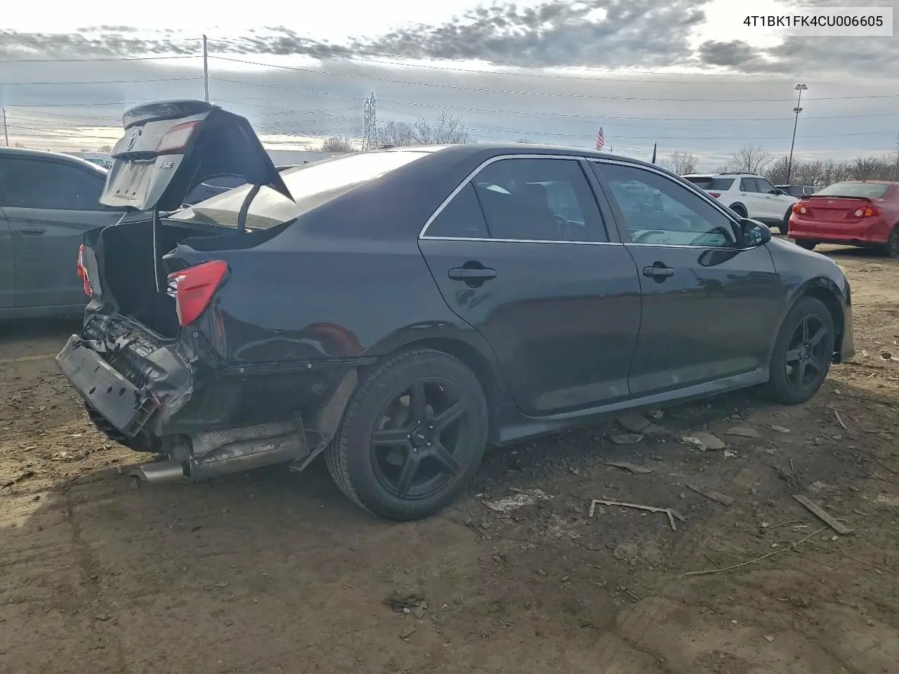 4T1BK1FK4CU006605 2012 Toyota Camry Se