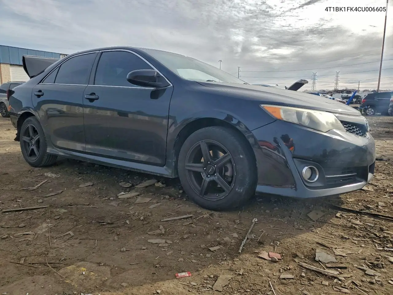 4T1BK1FK4CU006605 2012 Toyota Camry Se