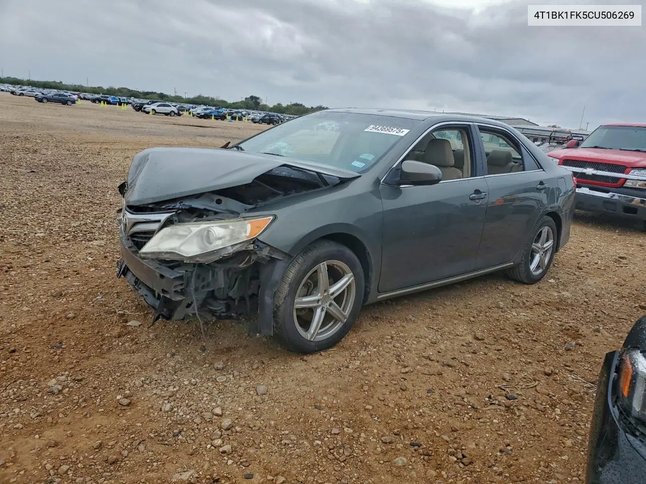 4T1BK1FK5CU506269 2012 Toyota Camry Se