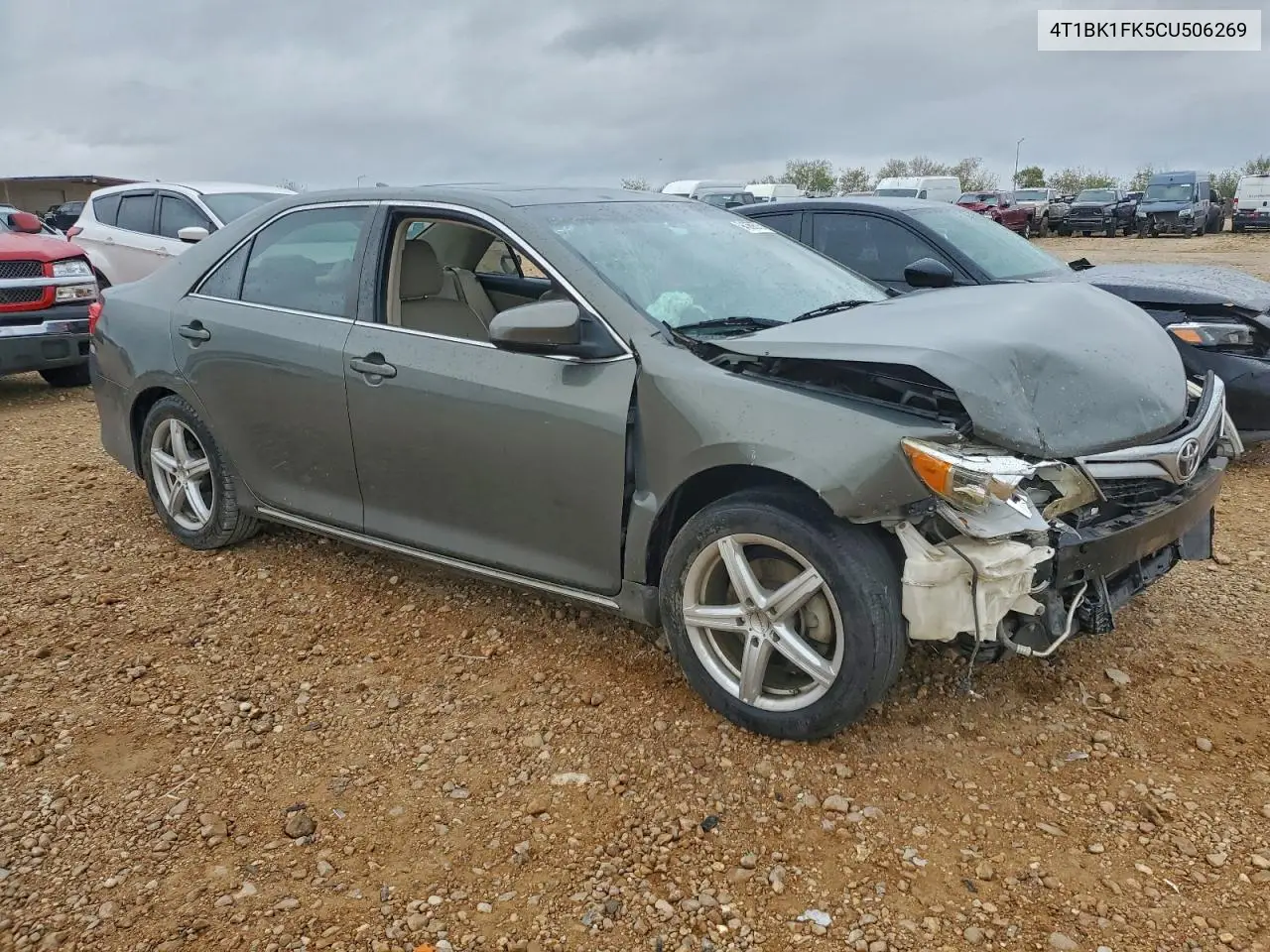 4T1BK1FK5CU506269 2012 Toyota Camry Se