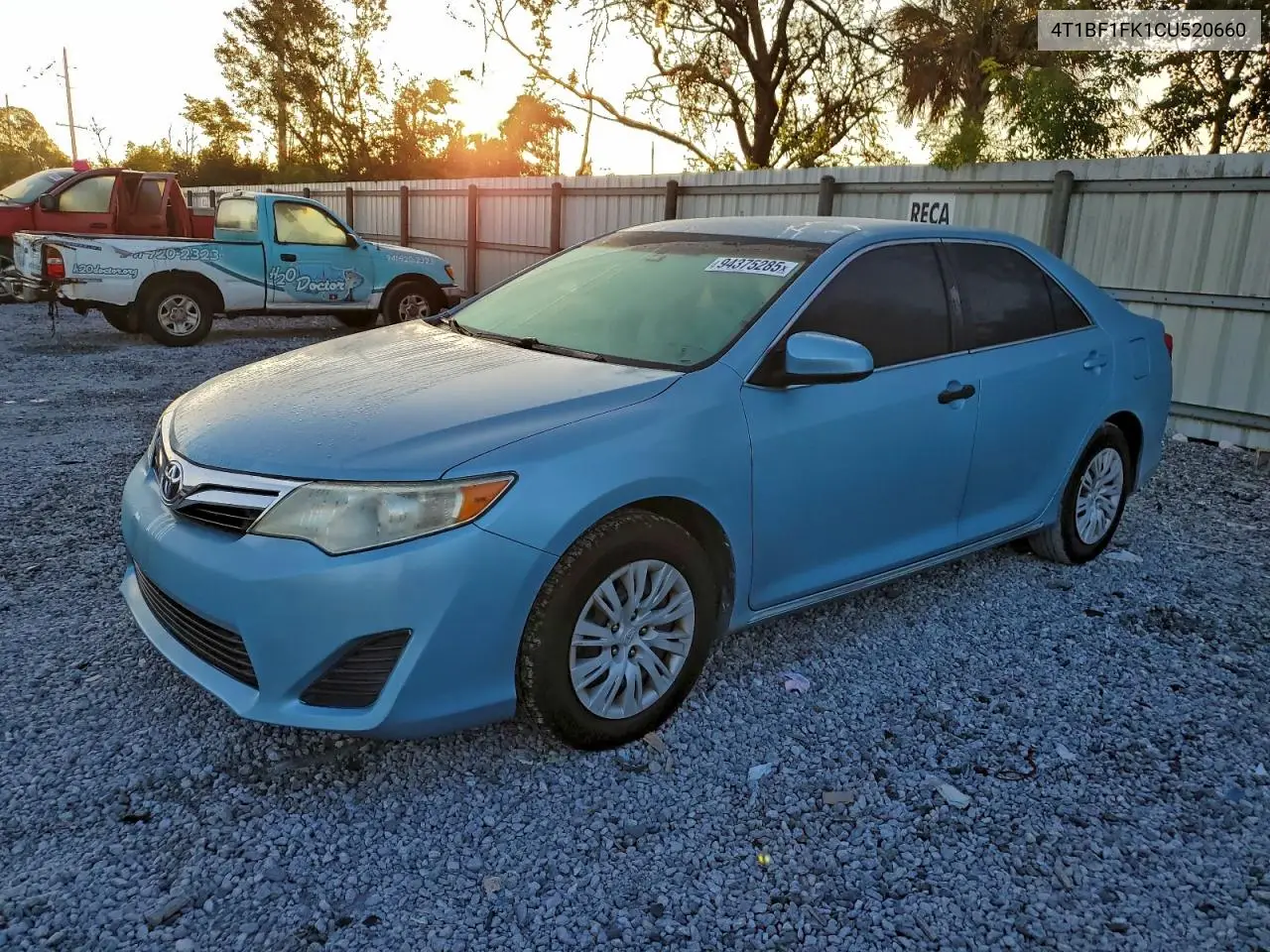 4T1BF1FK1CU520660 2012 Toyota Camry Base