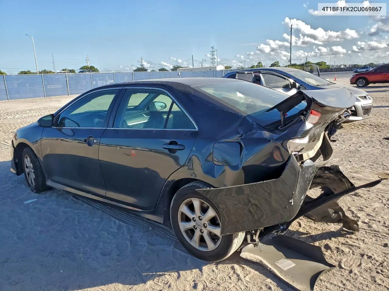 4T1BF1FK2CU069867 2012 Toyota Camry Base