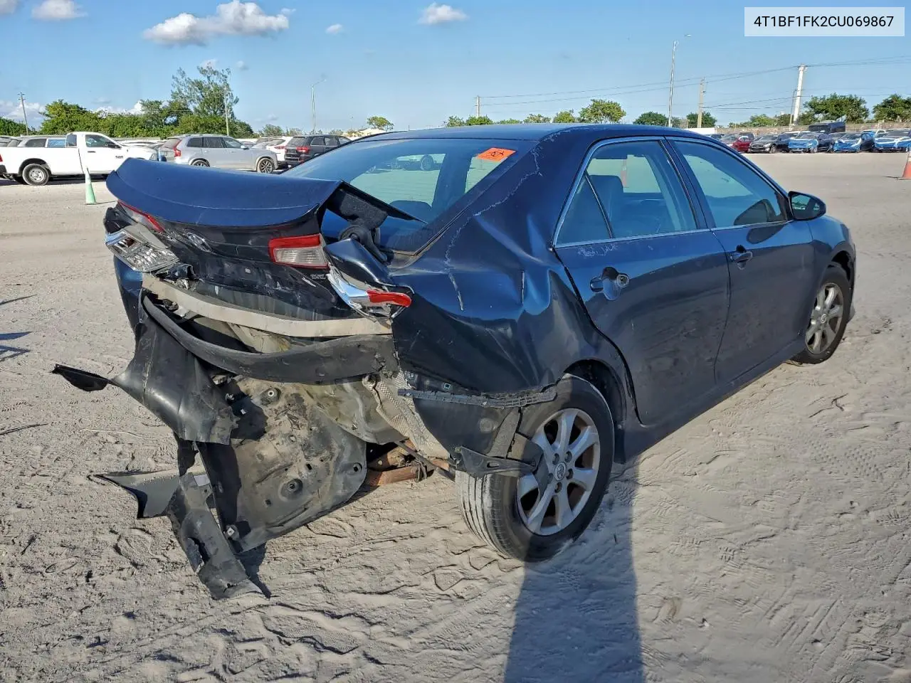 4T1BF1FK2CU069867 2012 Toyota Camry Base