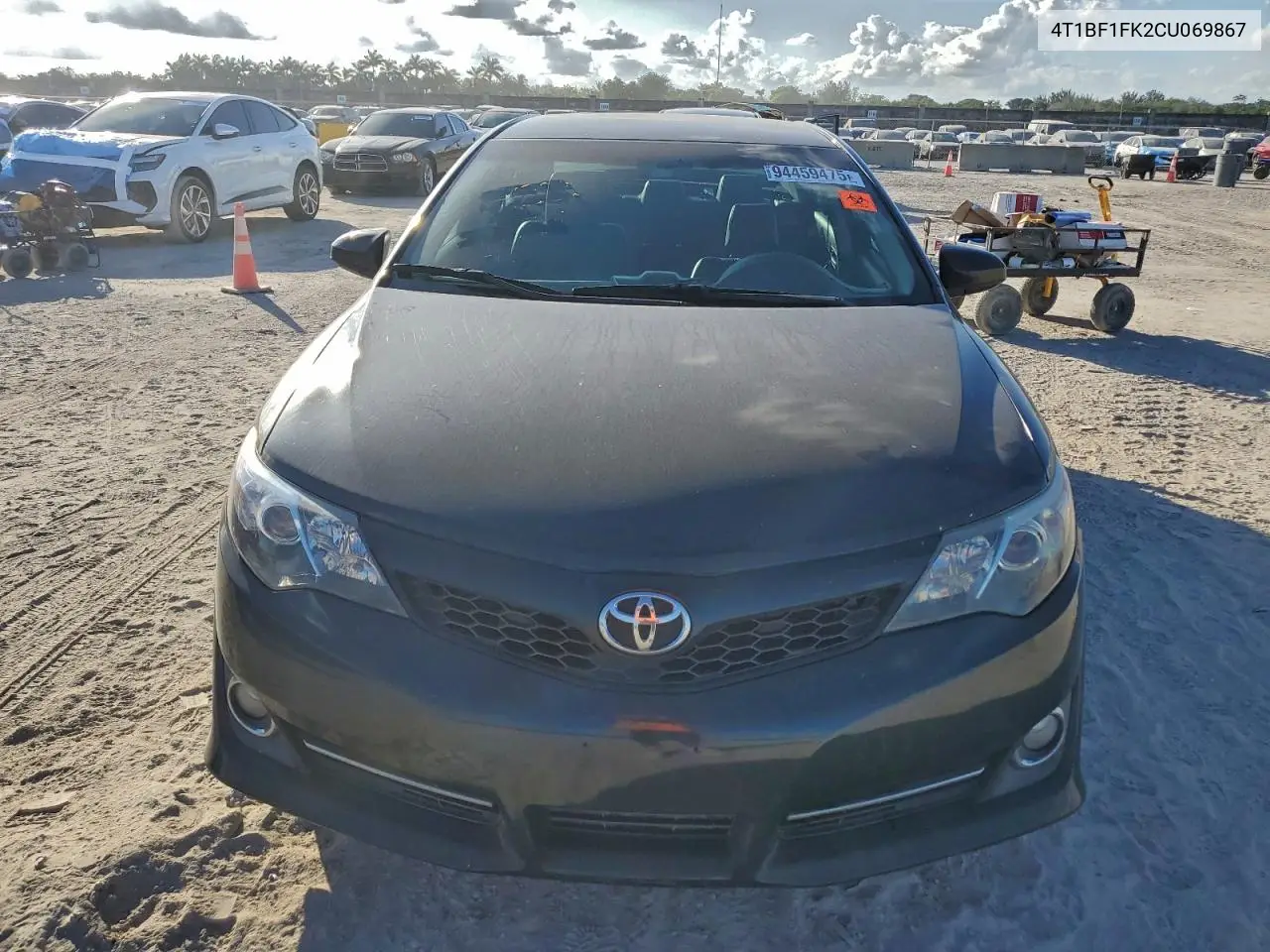 4T1BF1FK2CU069867 2012 Toyota Camry Base