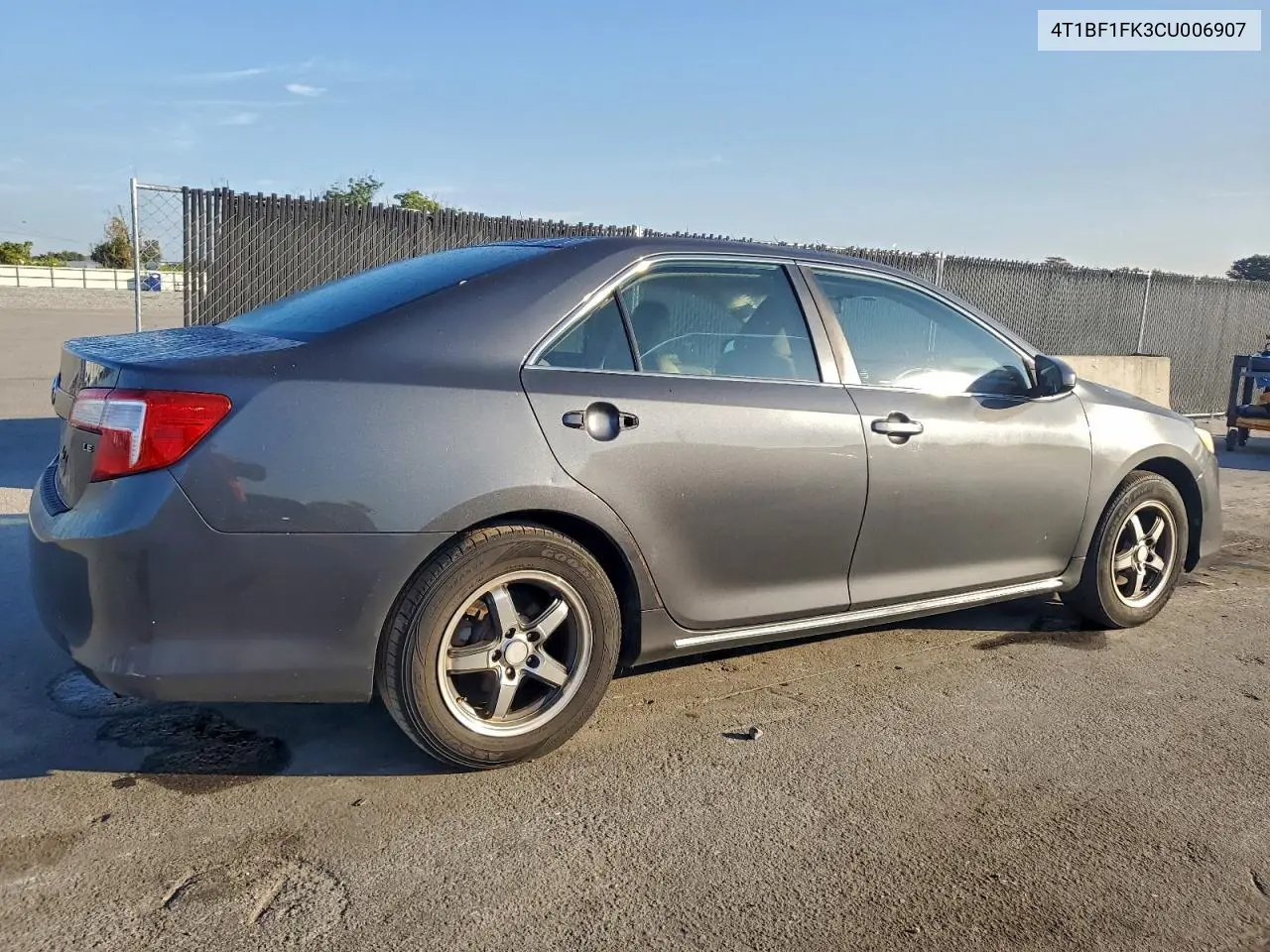 4T1BF1FK3CU006907 2012 Toyota Camry Base