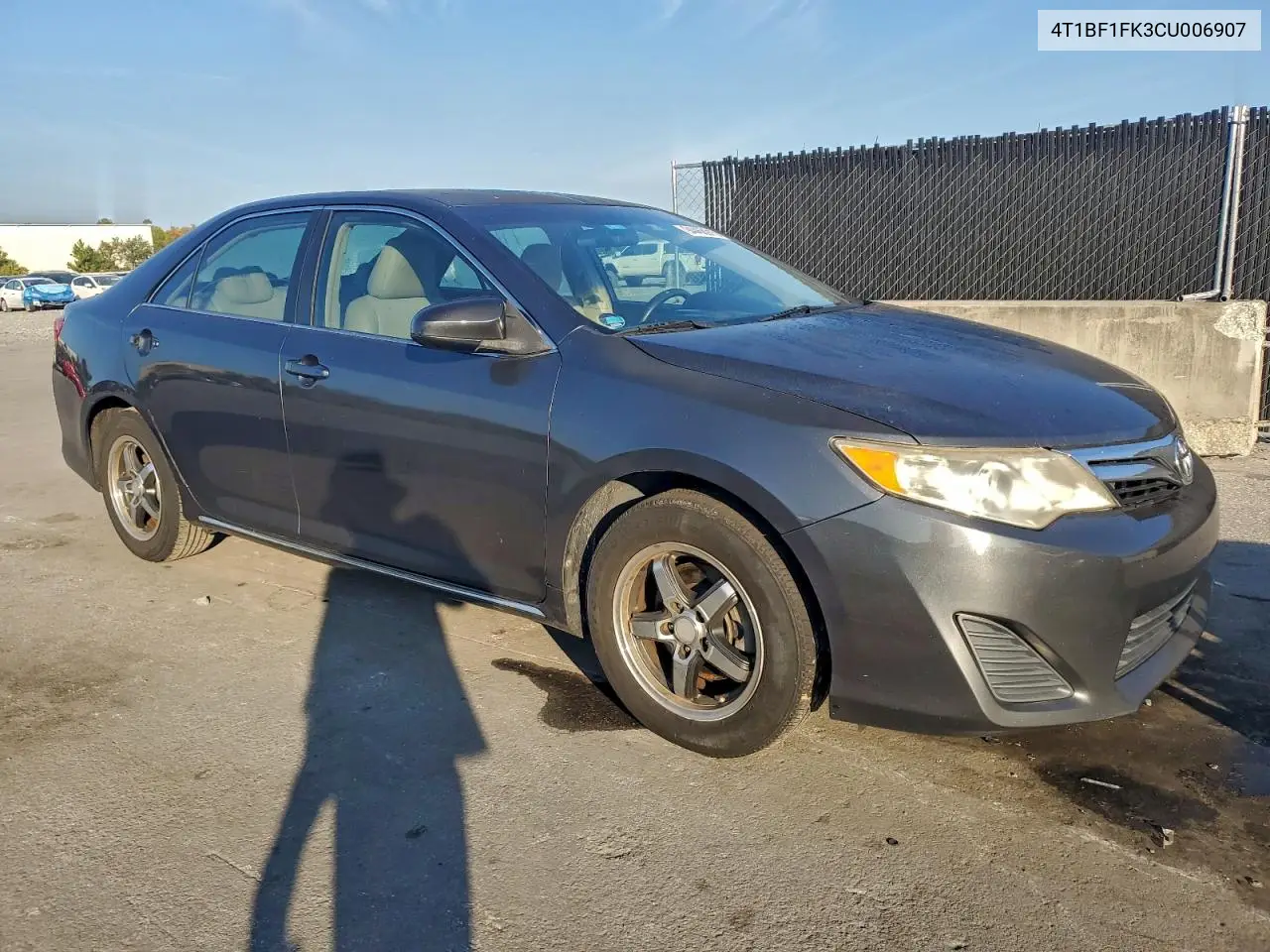 4T1BF1FK3CU006907 2012 Toyota Camry Base