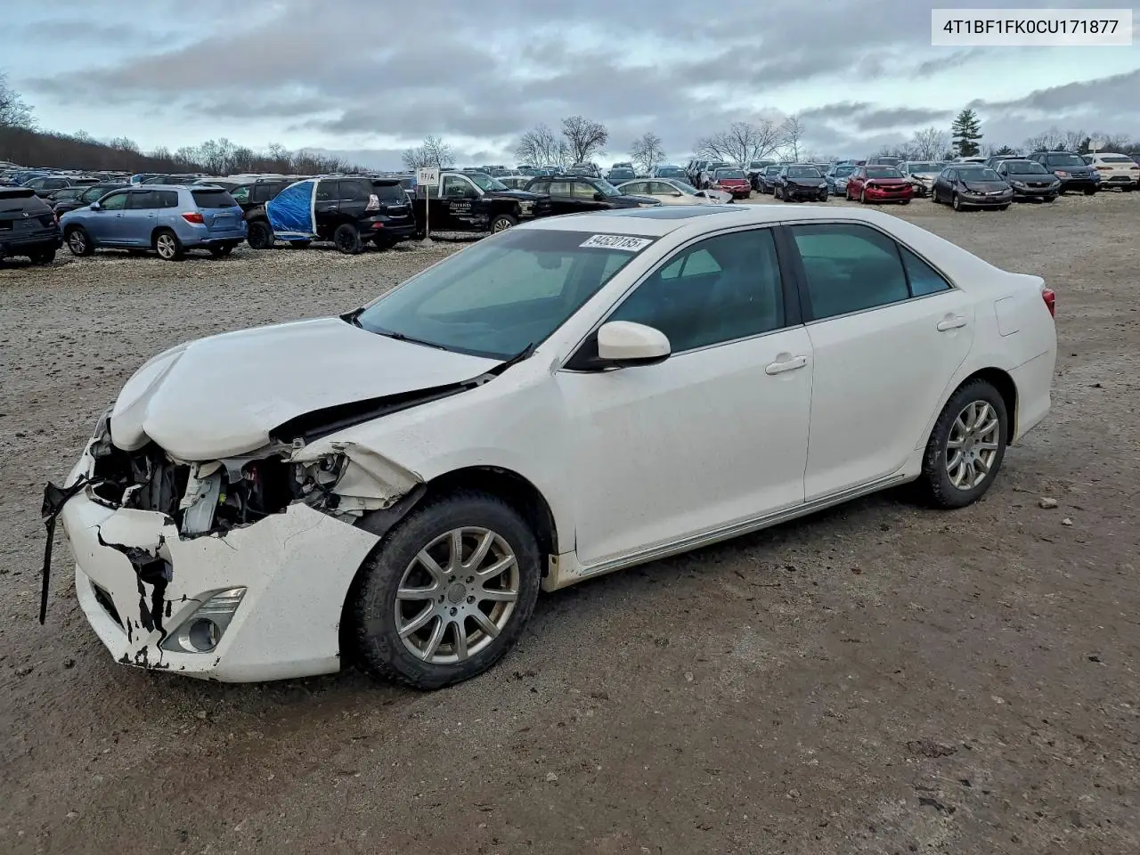 4T1BF1FK0CU171877 2012 Toyota Camry Base