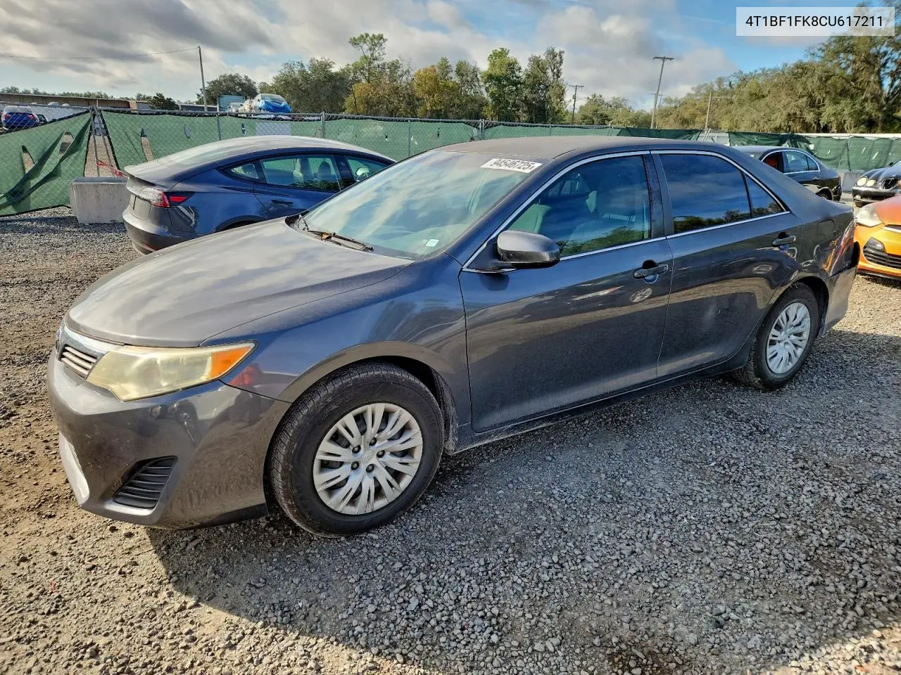 4T1BF1FK8CU617211 2012 Toyota Camry Base