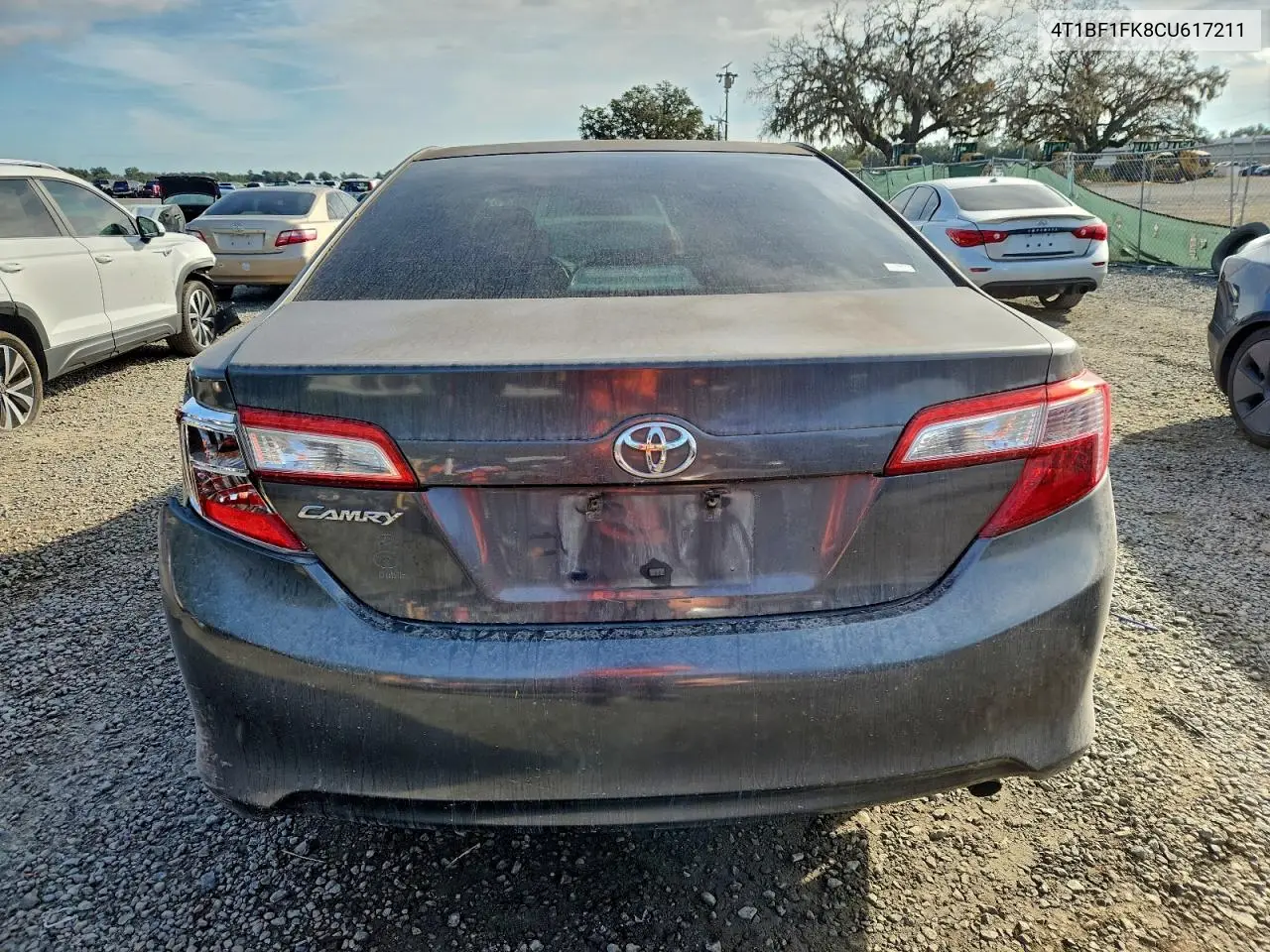 4T1BF1FK8CU617211 2012 Toyota Camry Base
