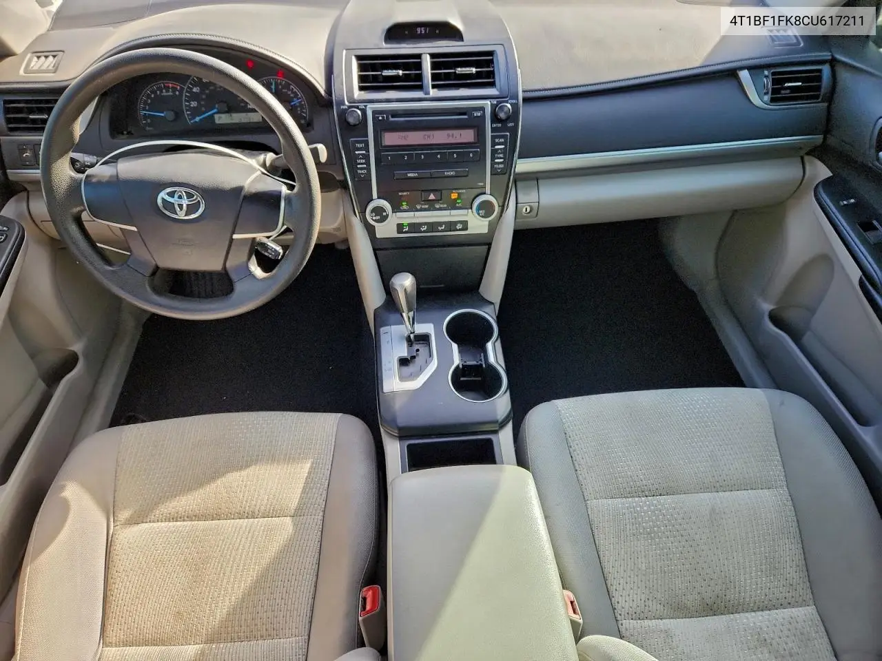 4T1BF1FK8CU617211 2012 Toyota Camry Base