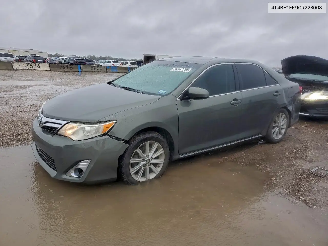 4T4BF1FK9CR228003 2012 Toyota Camry Base