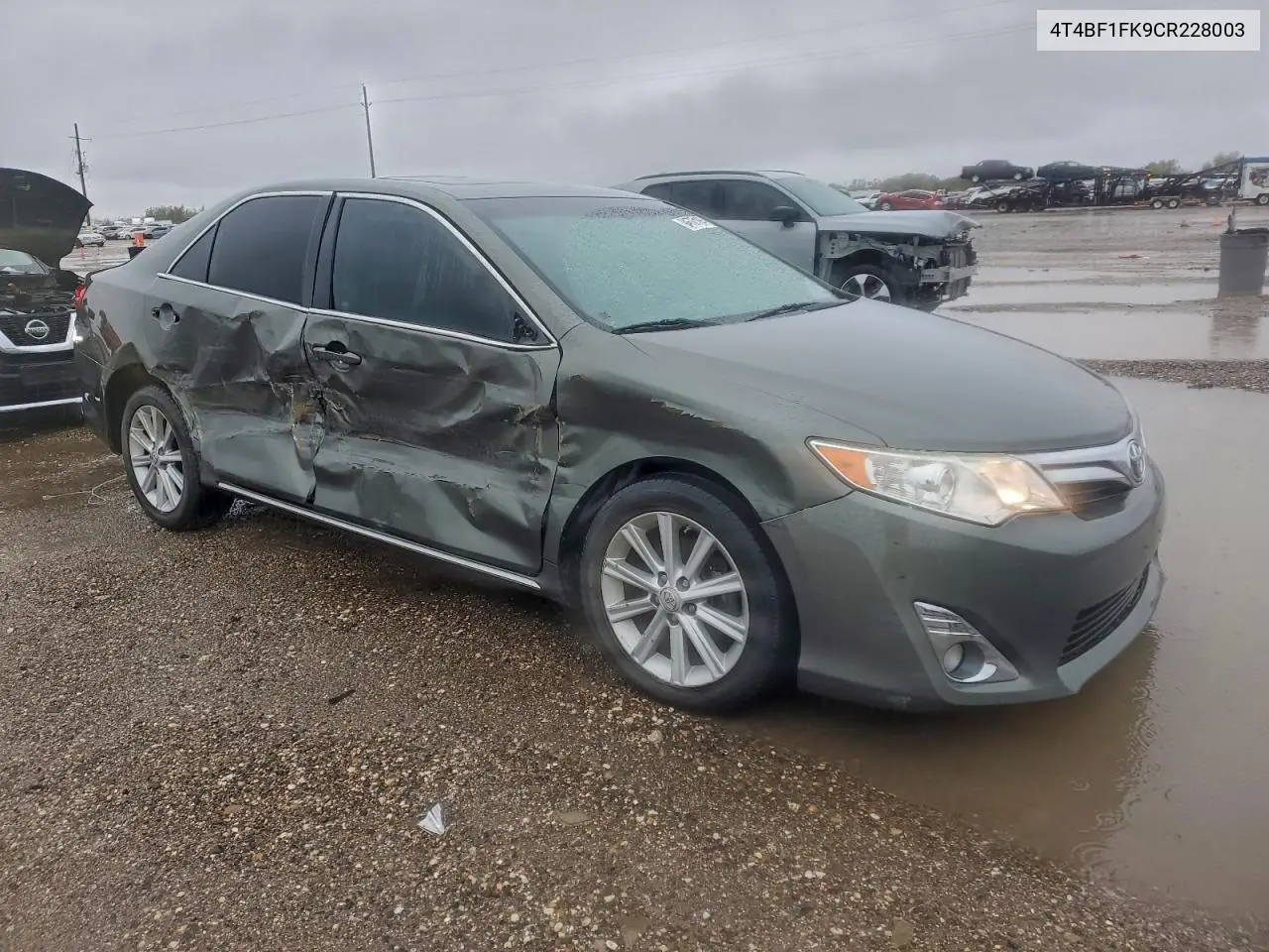 4T4BF1FK9CR228003 2012 Toyota Camry Base
