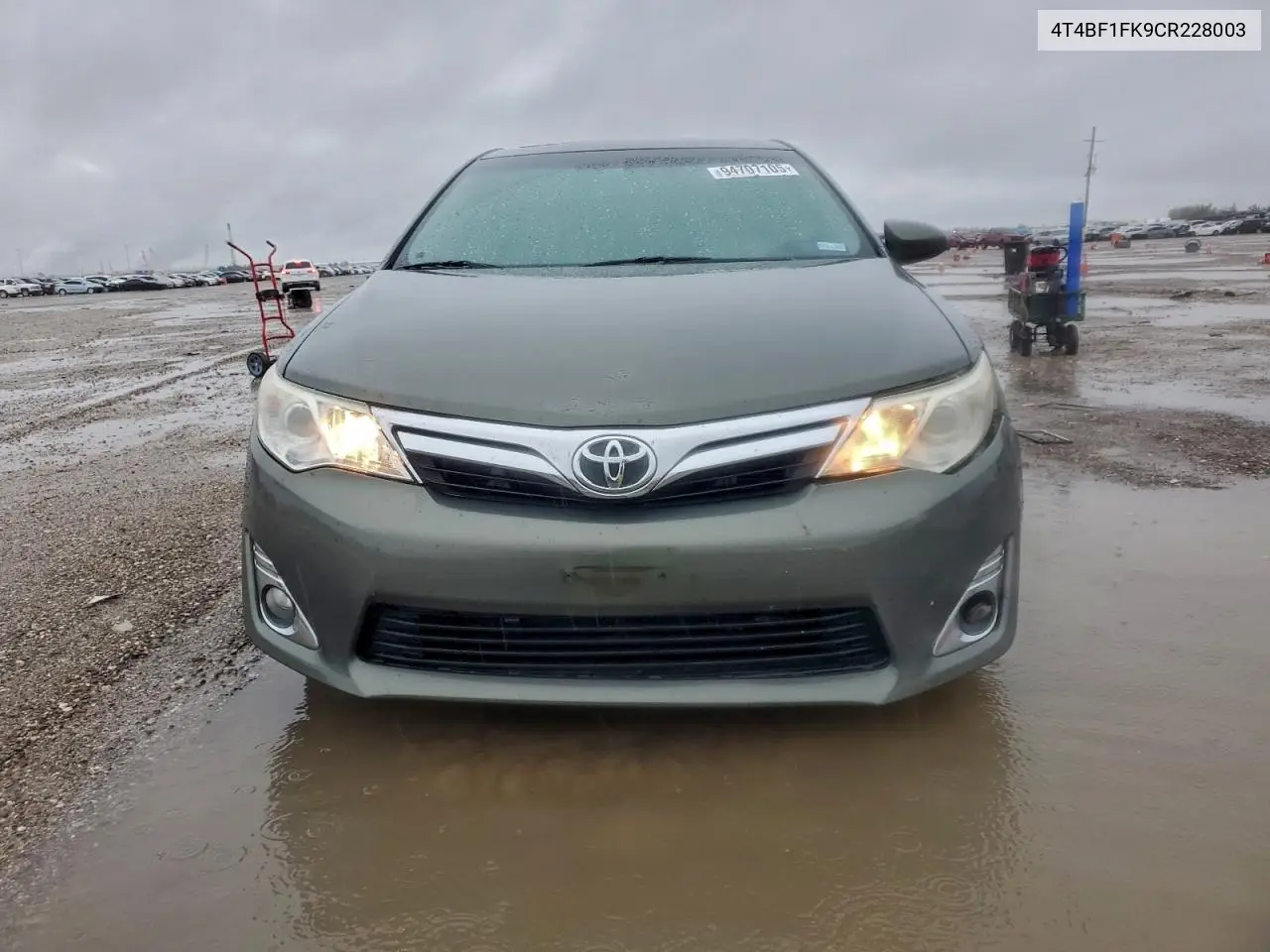 4T4BF1FK9CR228003 2012 Toyota Camry Base