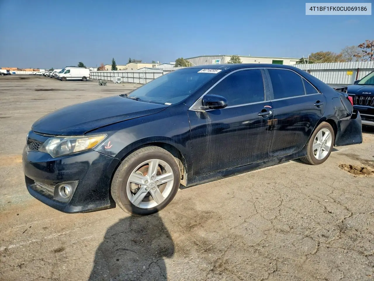 4T1BF1FK0CU069186 2012 Toyota Camry Base