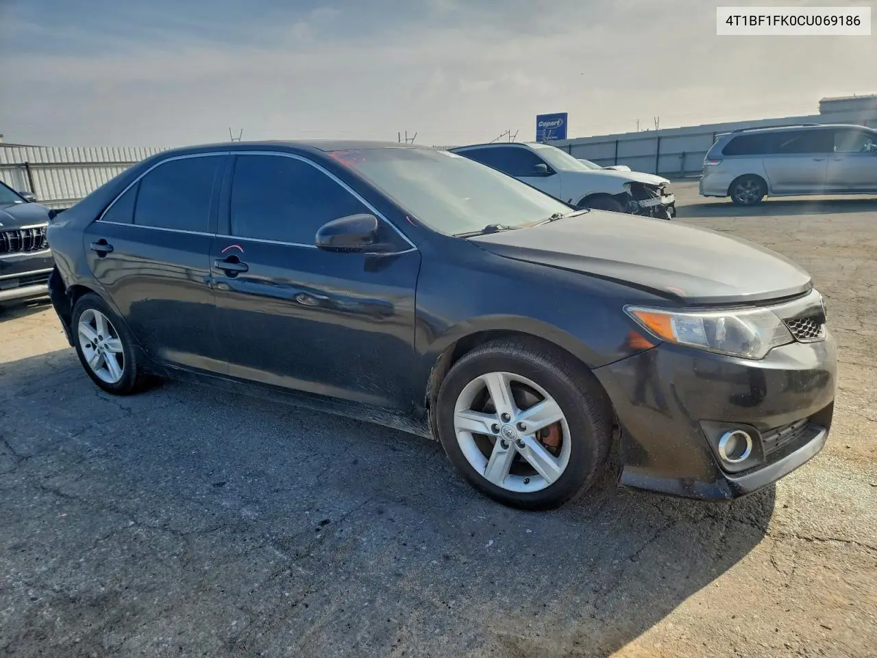 4T1BF1FK0CU069186 2012 Toyota Camry Base