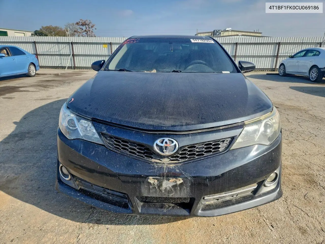 4T1BF1FK0CU069186 2012 Toyota Camry Base