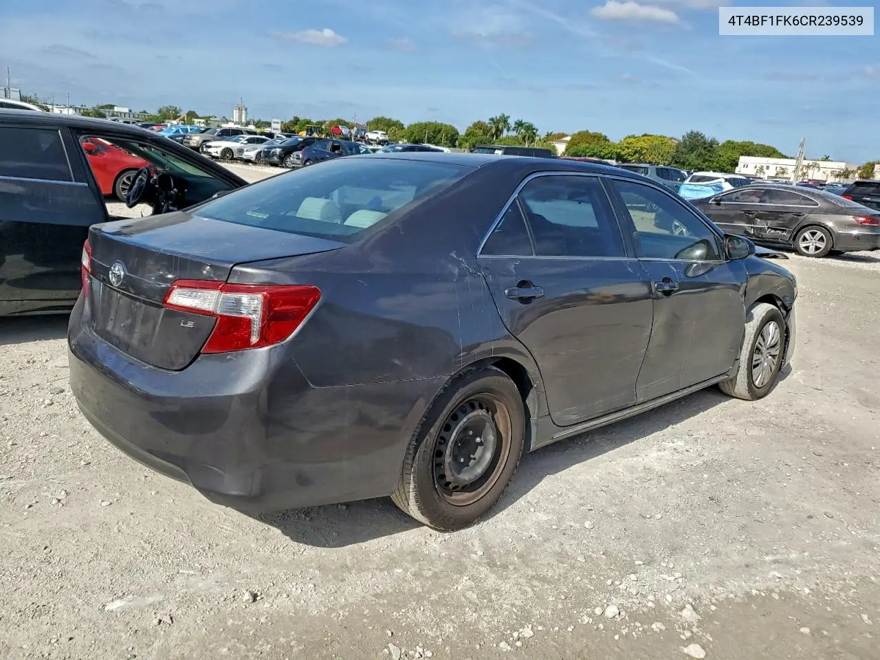 4T4BF1FK6CR239539 2012 Toyota Camry Base