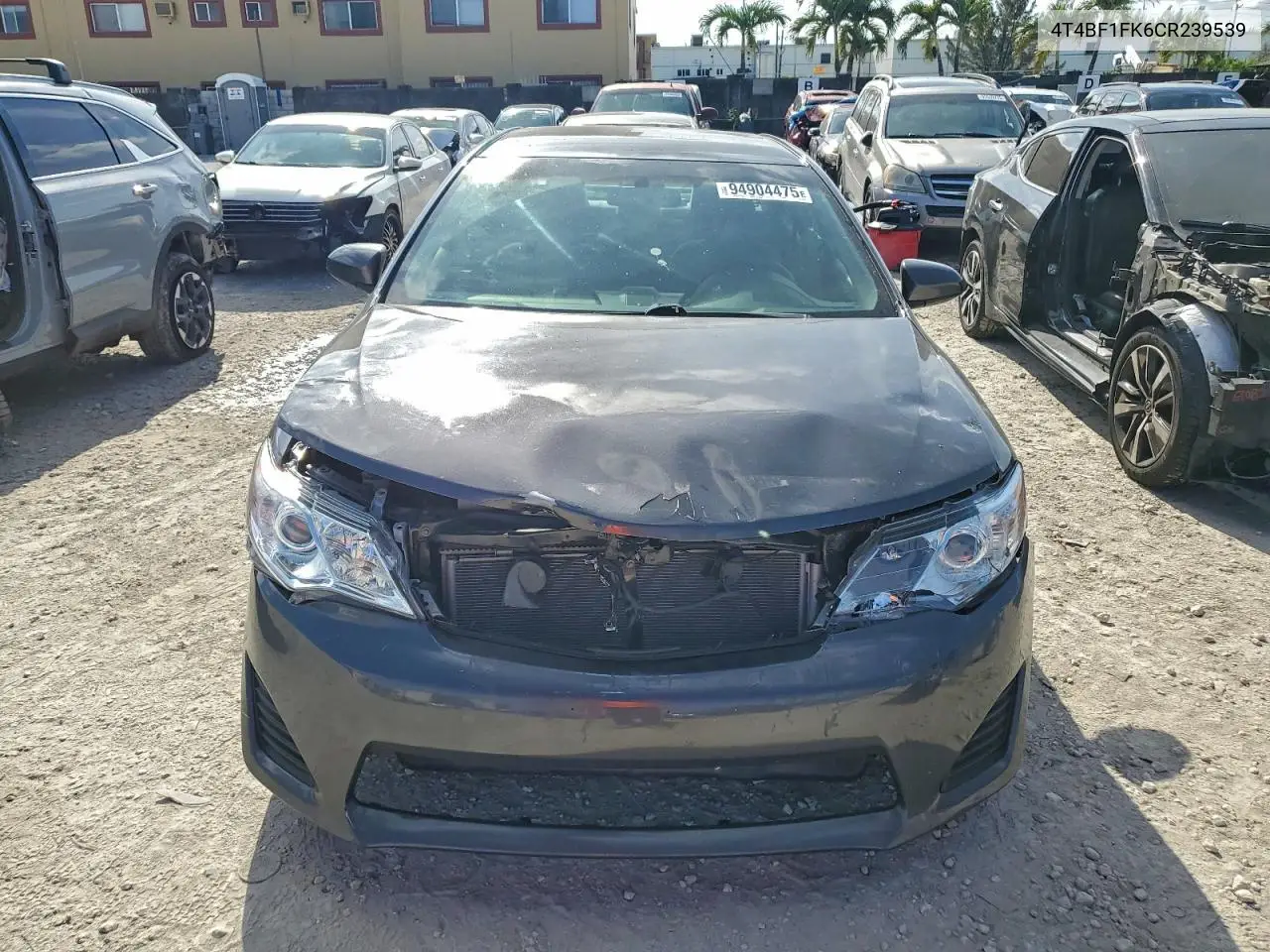 4T4BF1FK6CR239539 2012 Toyota Camry Base