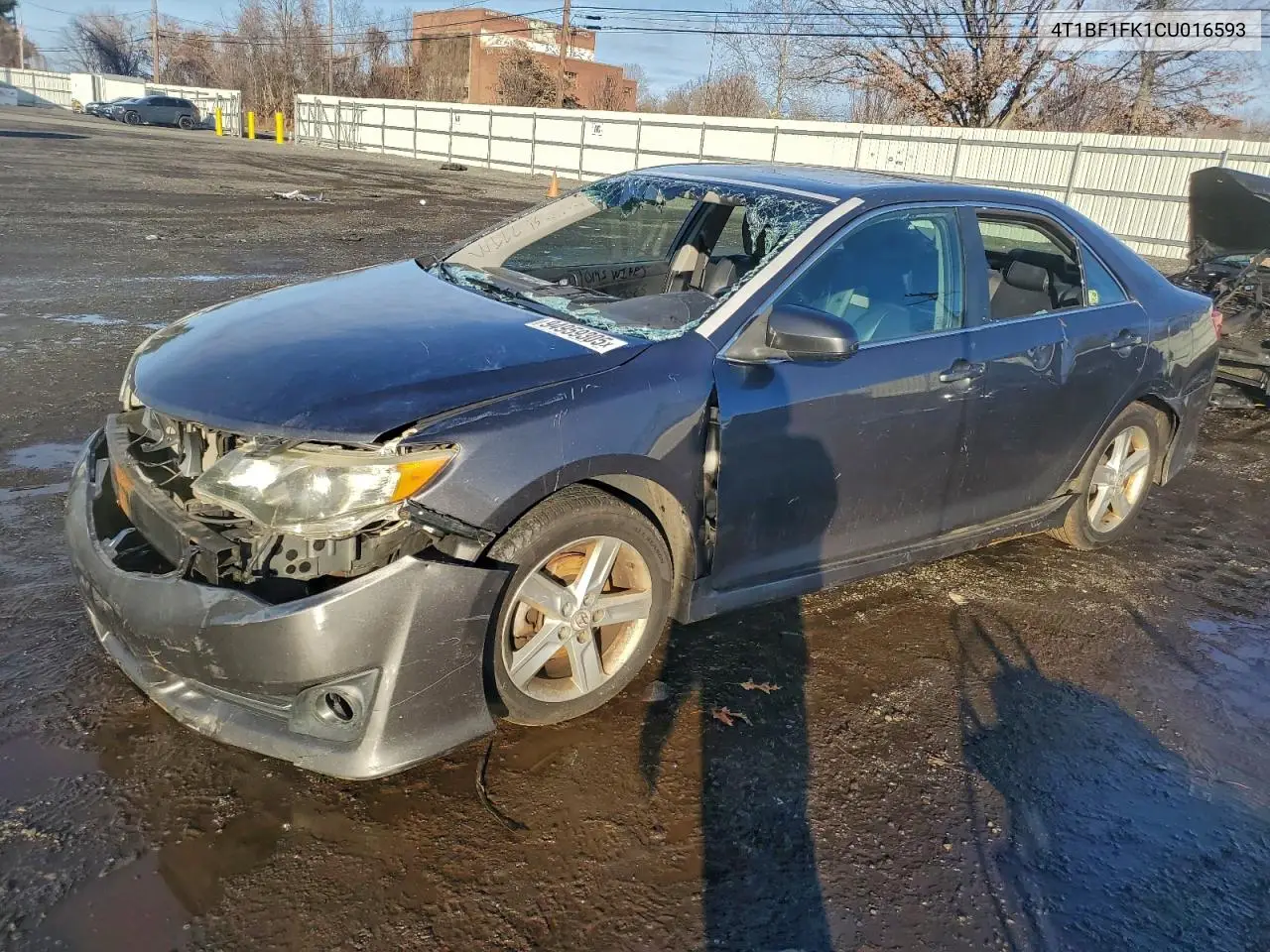 4T1BF1FK1CU016593 2012 Toyota Camry Base