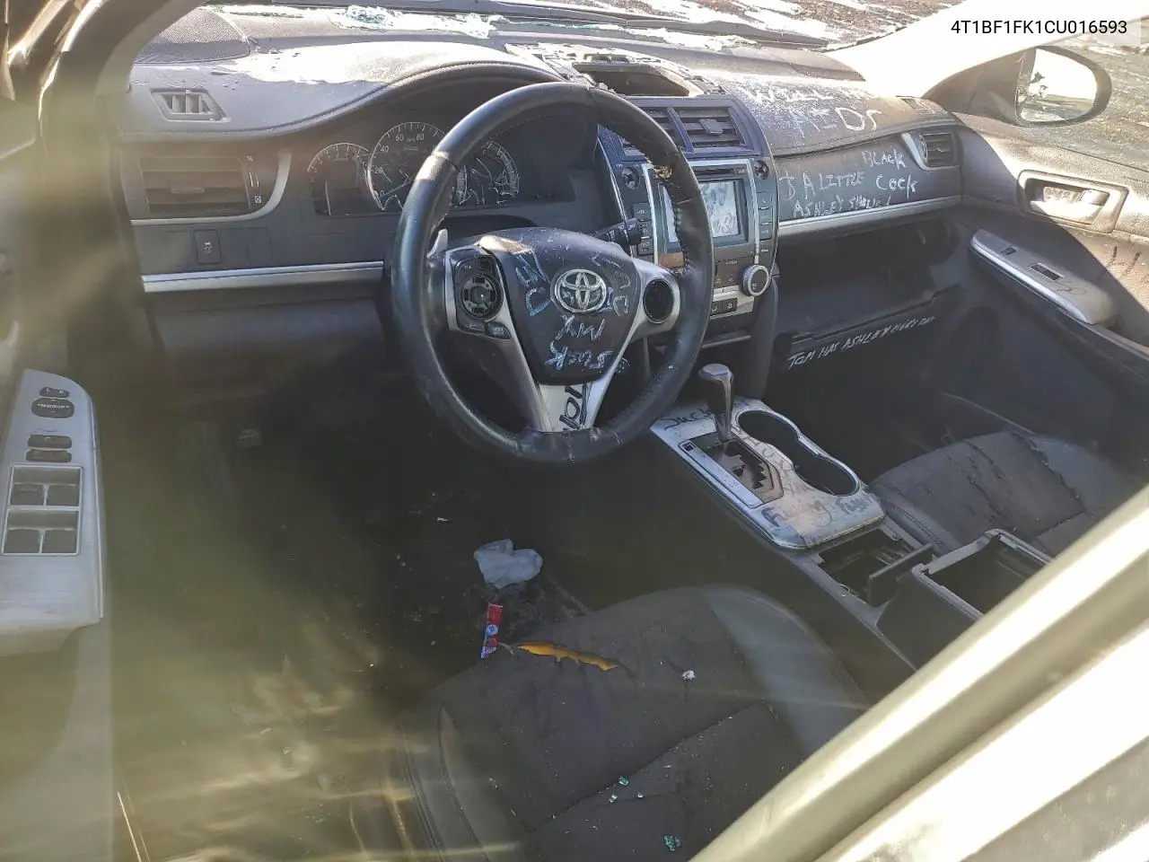 4T1BF1FK1CU016593 2012 Toyota Camry Base