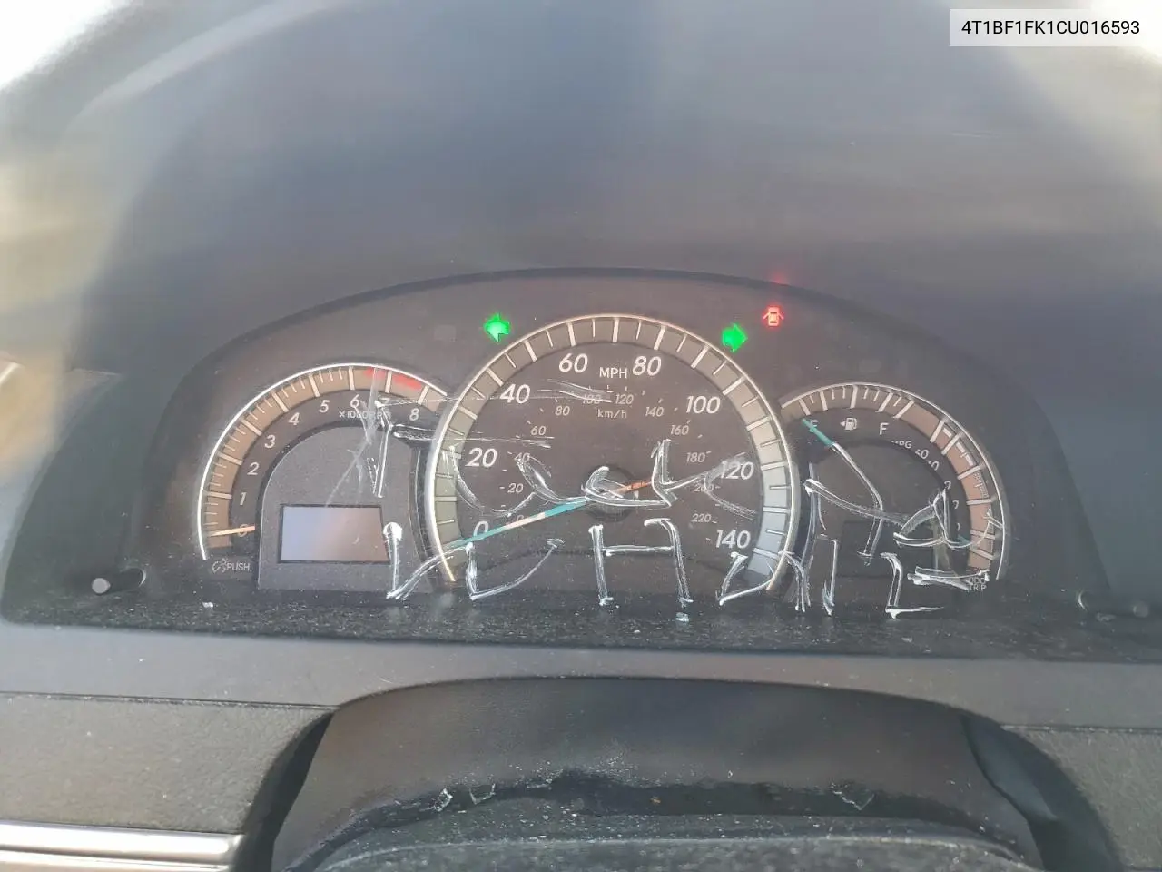 4T1BF1FK1CU016593 2012 Toyota Camry Base