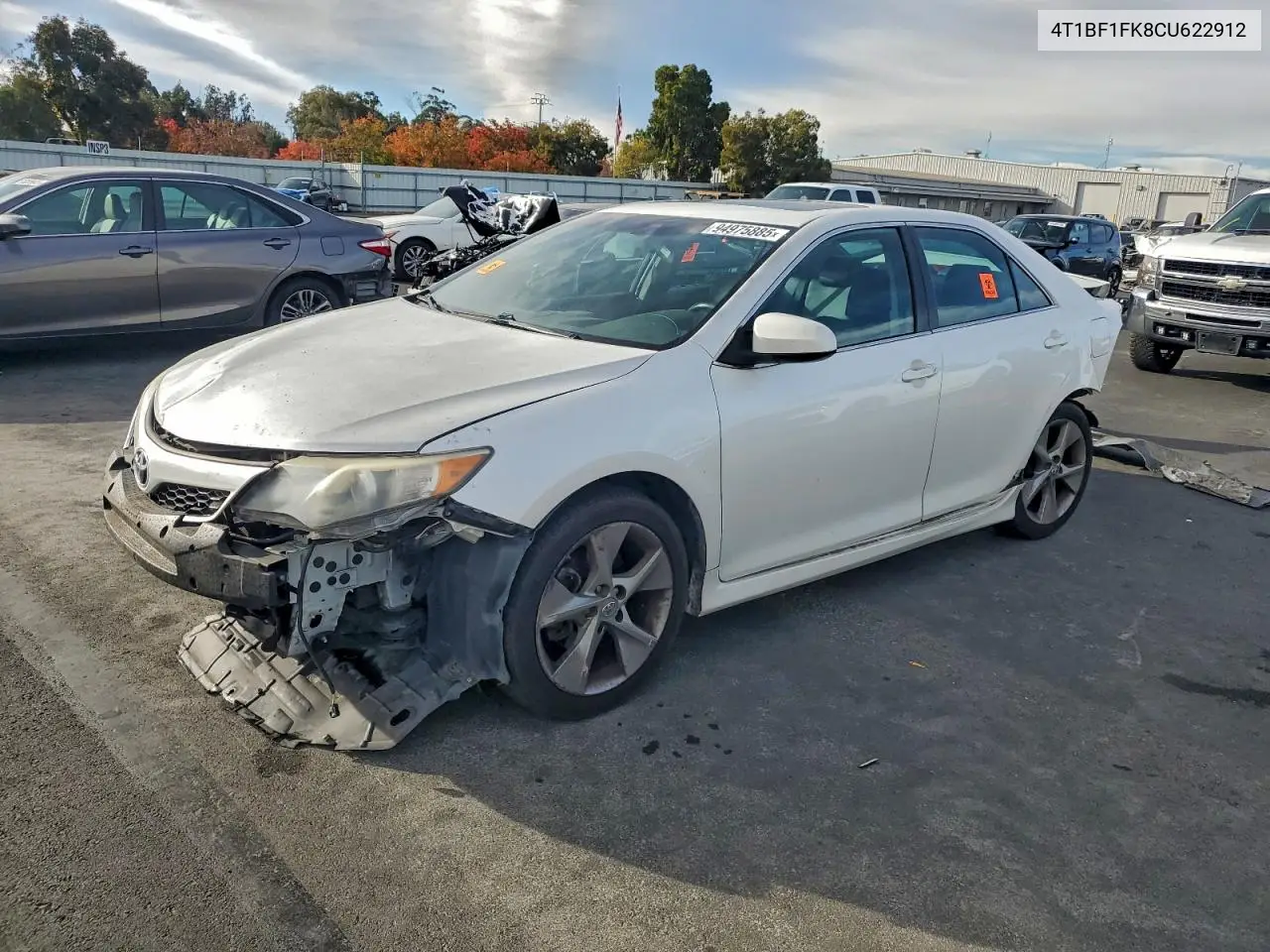 4T1BF1FK8CU622912 2012 Toyota Camry