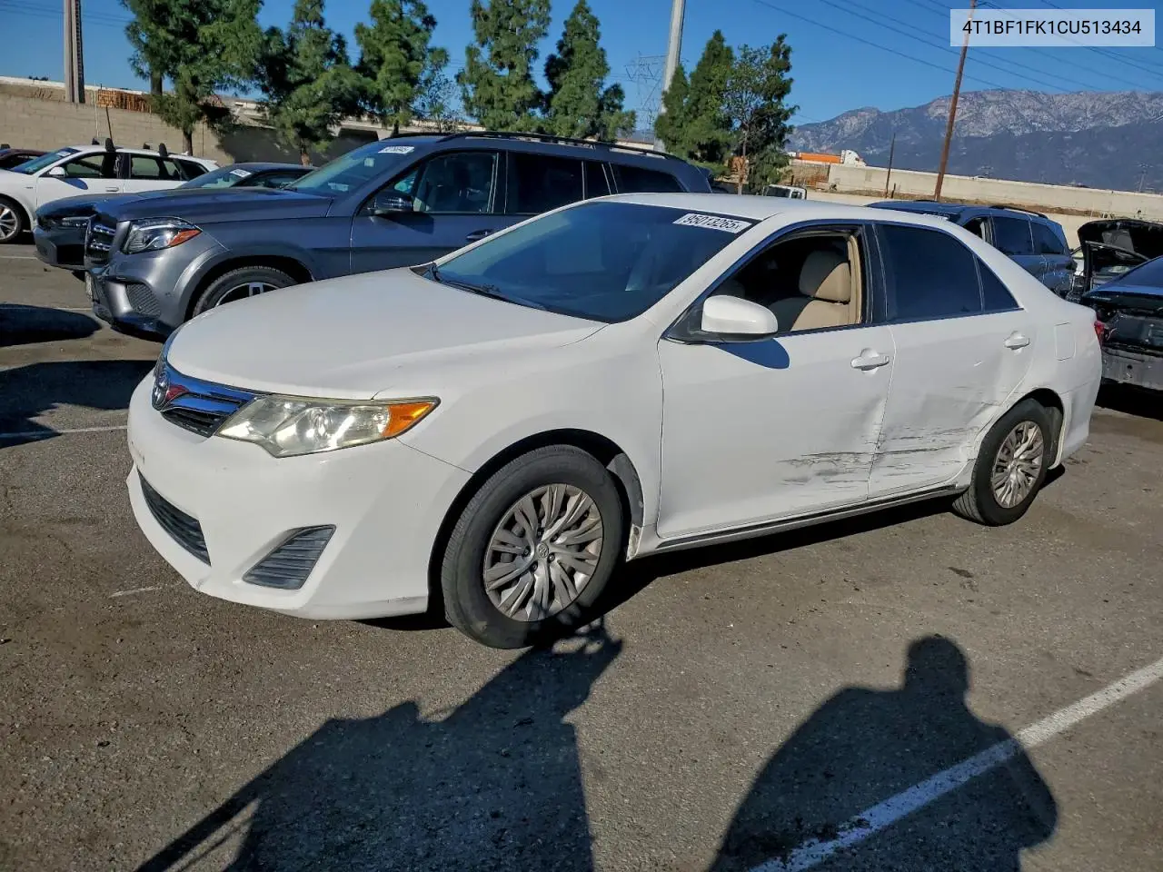 4T1BF1FK1CU513434 2012 Toyota Camry Base