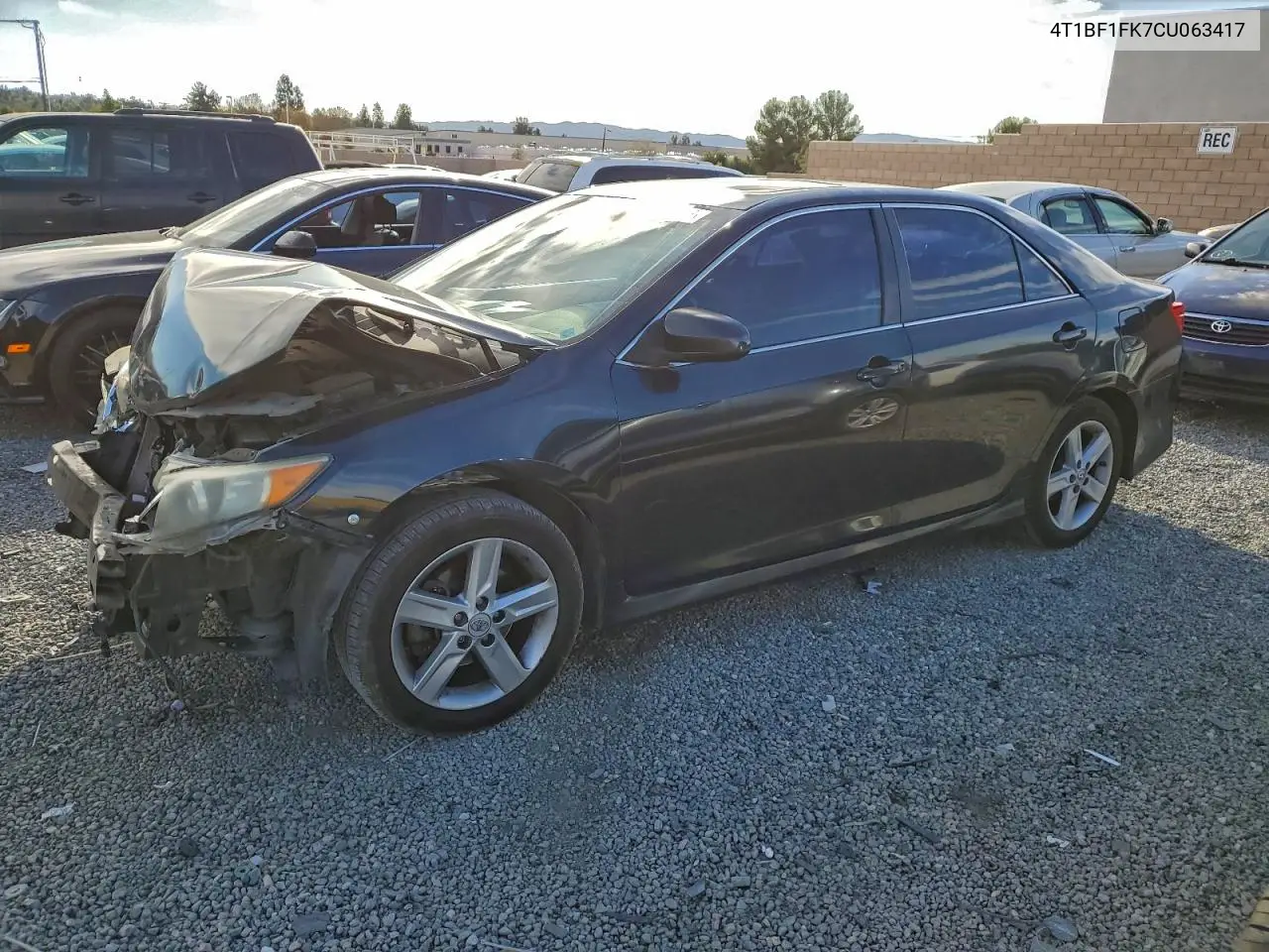 4T1BF1FK7CU063417 2012 Toyota Camry Base