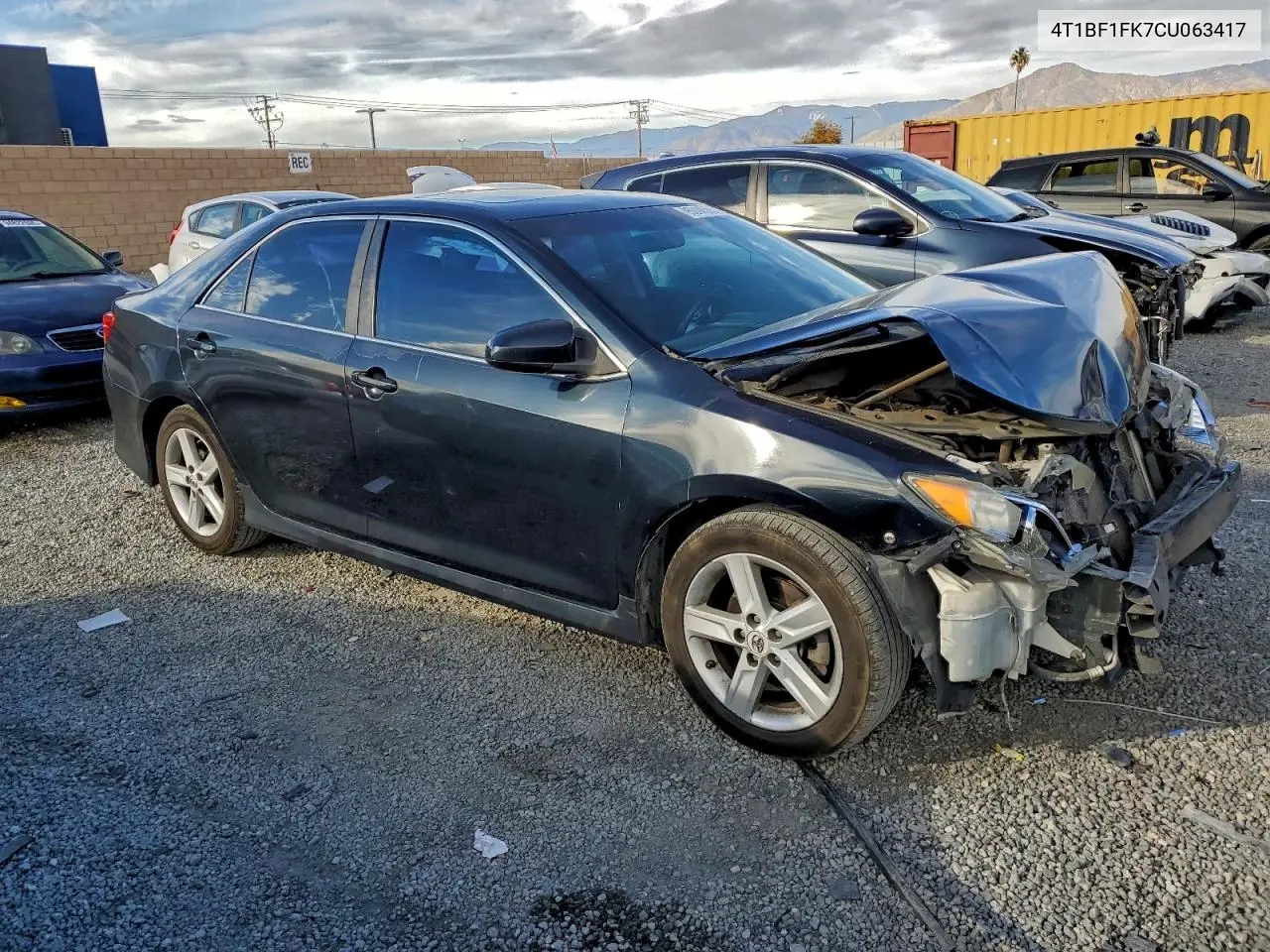 4T1BF1FK7CU063417 2012 Toyota Camry Base
