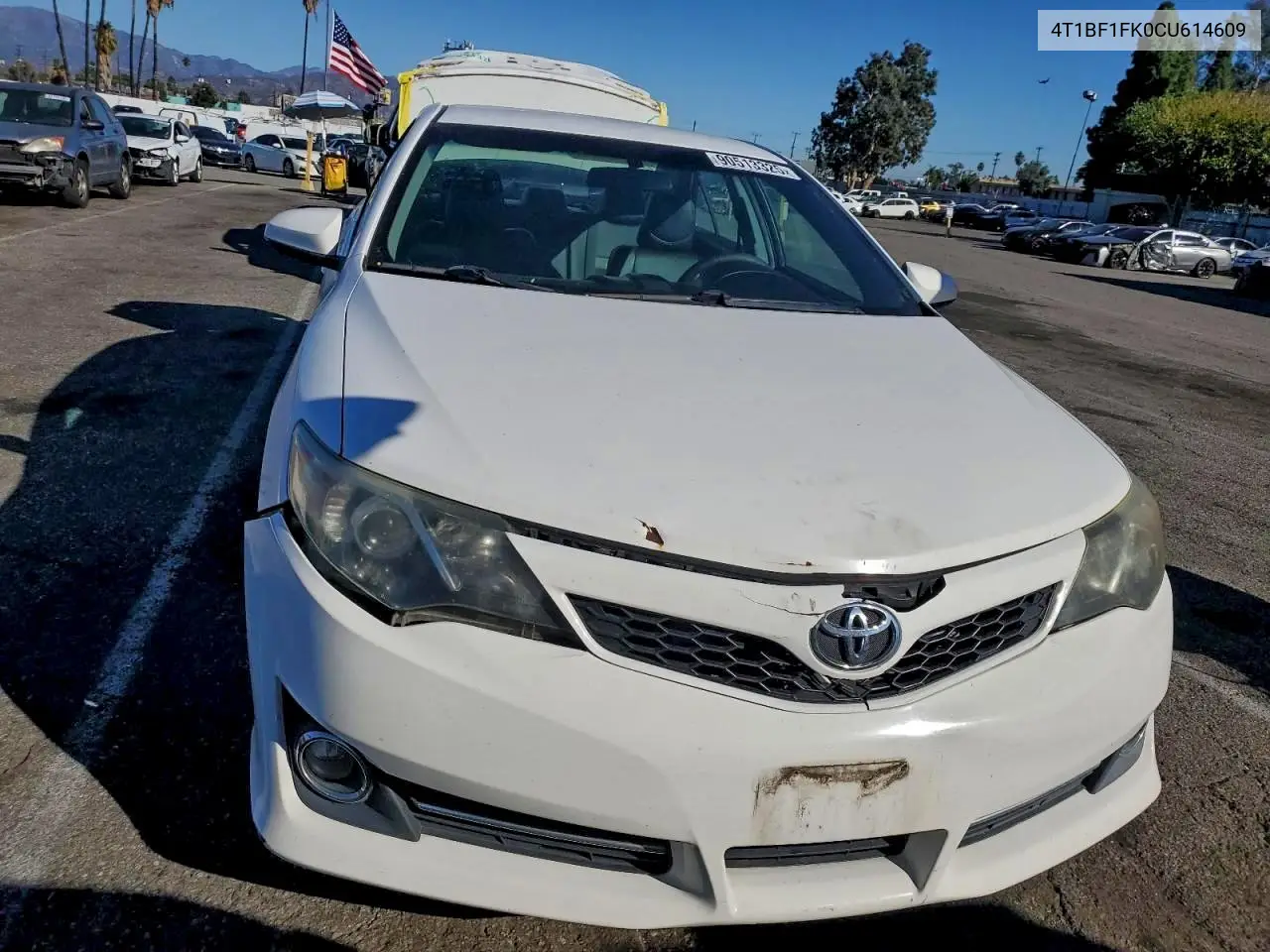 4T1BF1FK0CU614609 2012 Toyota Camry Base