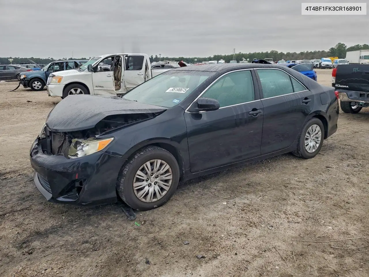 4T4BF1FK3CR168901 2012 Toyota Camry Base