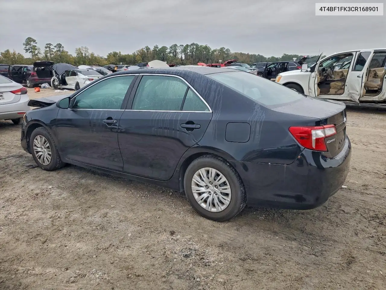 4T4BF1FK3CR168901 2012 Toyota Camry Base
