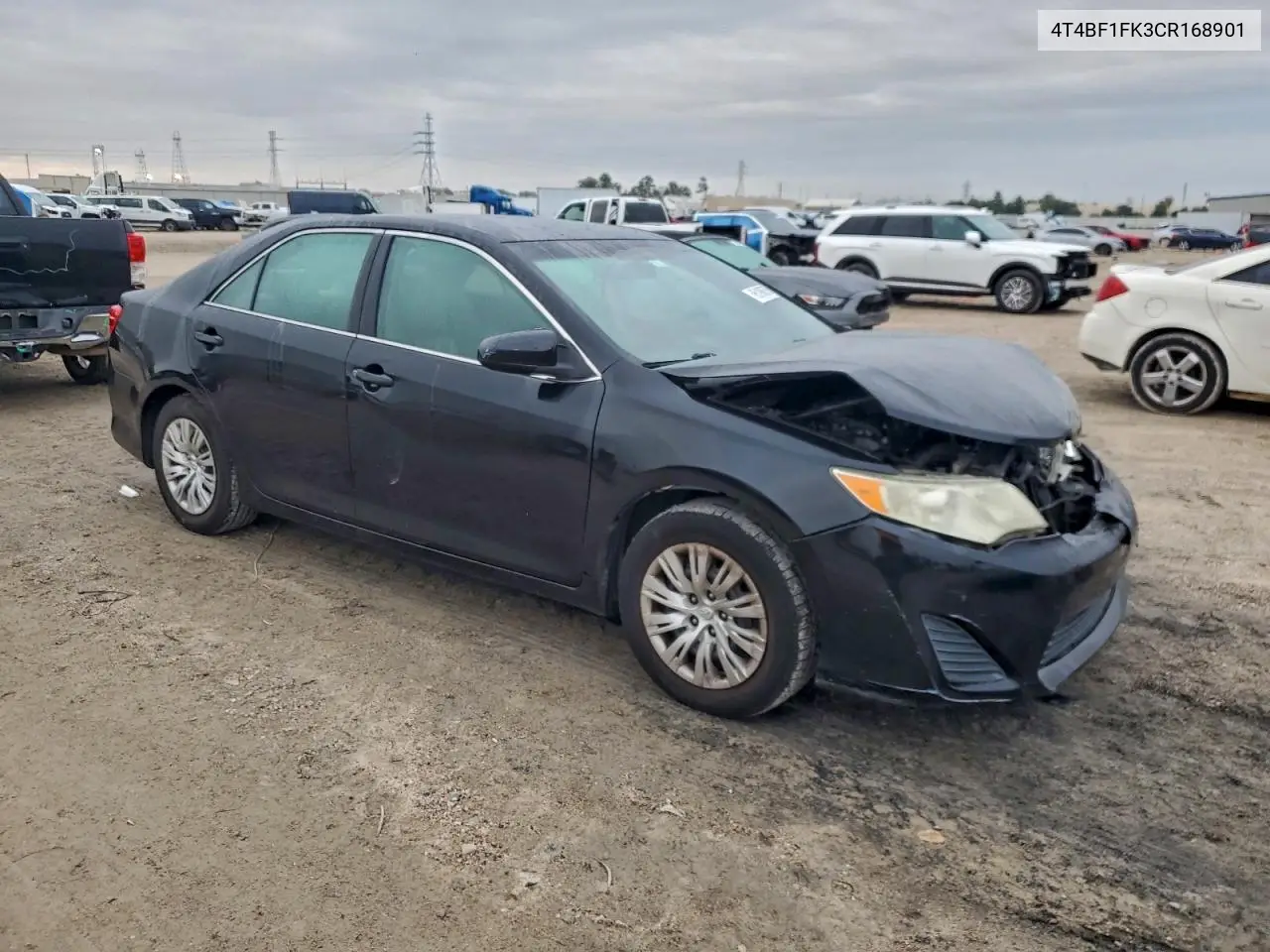4T4BF1FK3CR168901 2012 Toyota Camry Base
