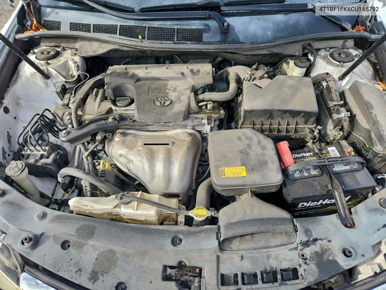 4T1BF1FK6CU165792 2012 Toyota Camry Base