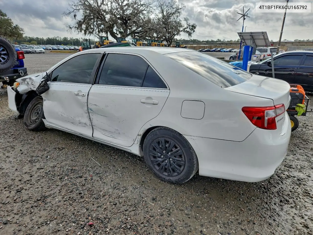 4T1BF1FK6CU165792 2012 Toyota Camry Base